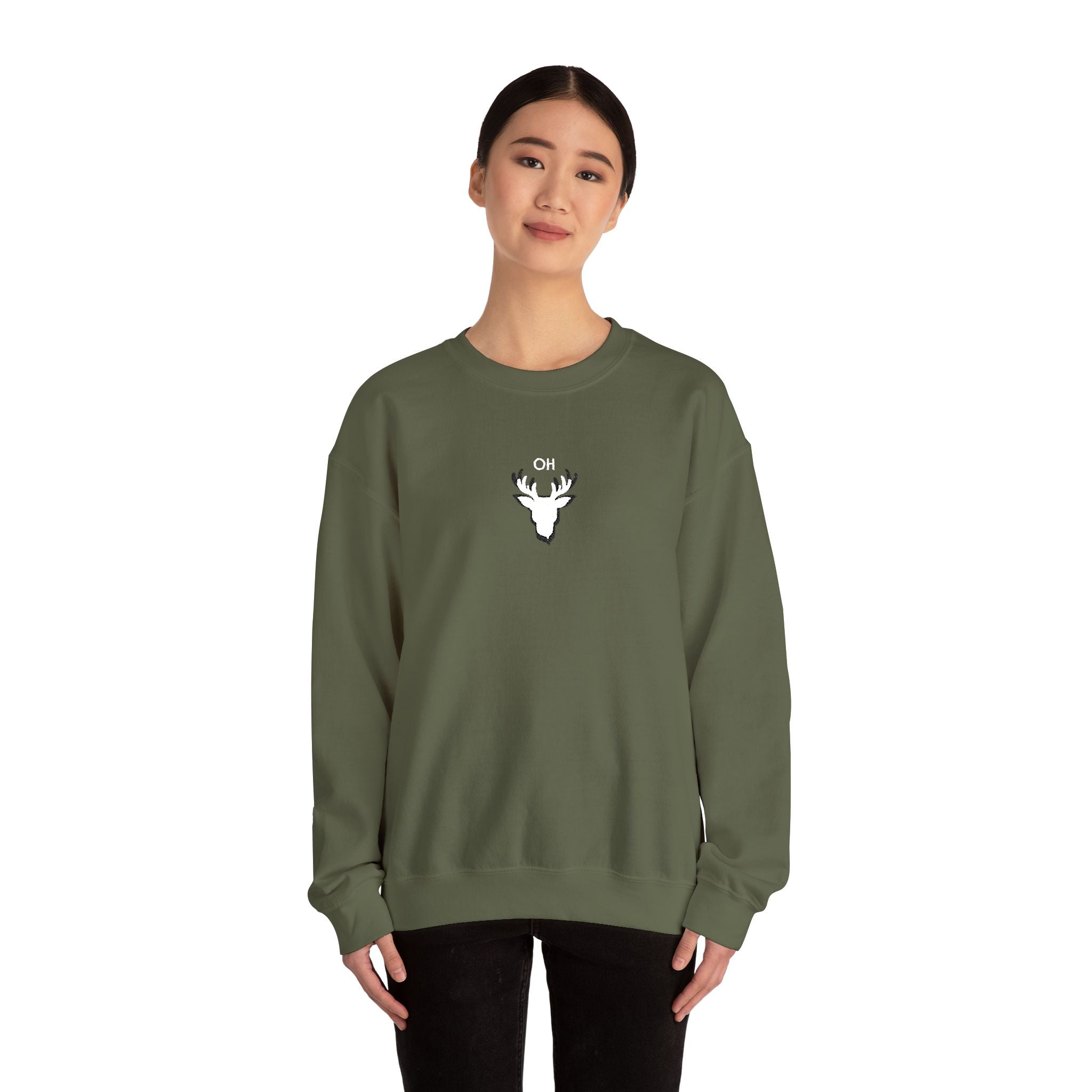 Oh Deer Crewneck Sweatshirt- Unisex