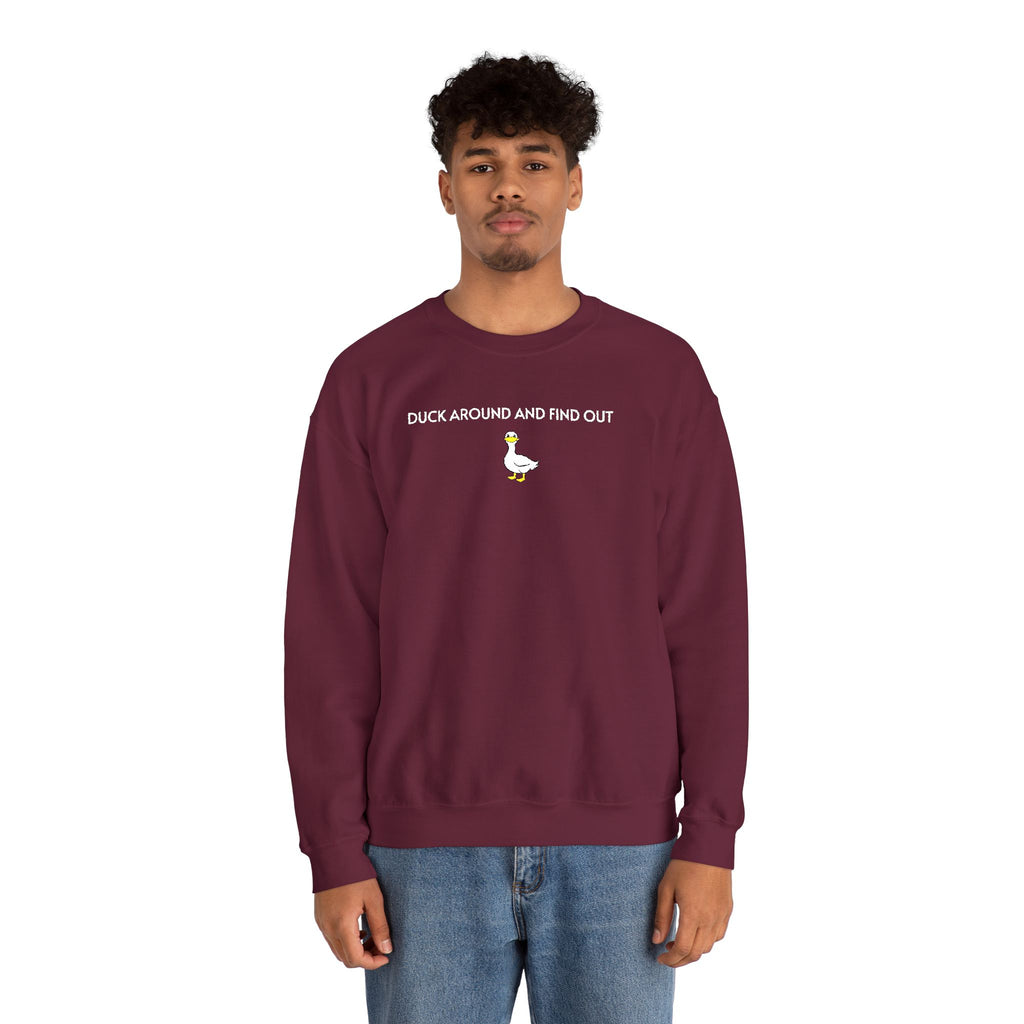 Duck Around Crewneck Sweatshirt- Unisex
