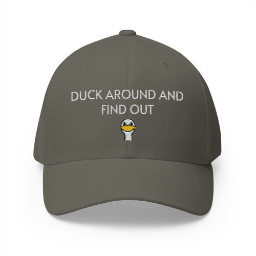 Duck Around Cap | Embroidered structured hat