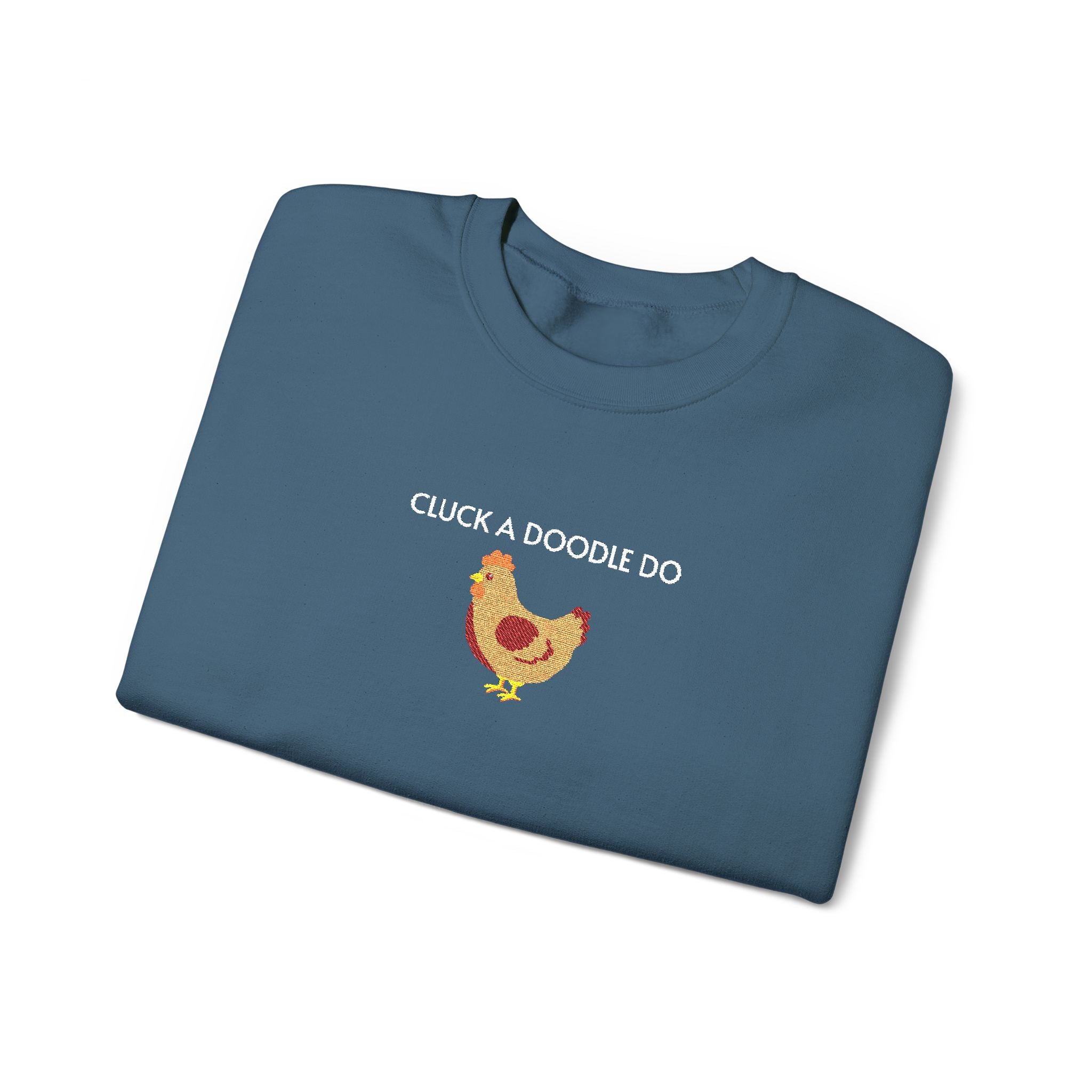 Cluck a Doodle Do Crewneck Sweatshirt- Unisex