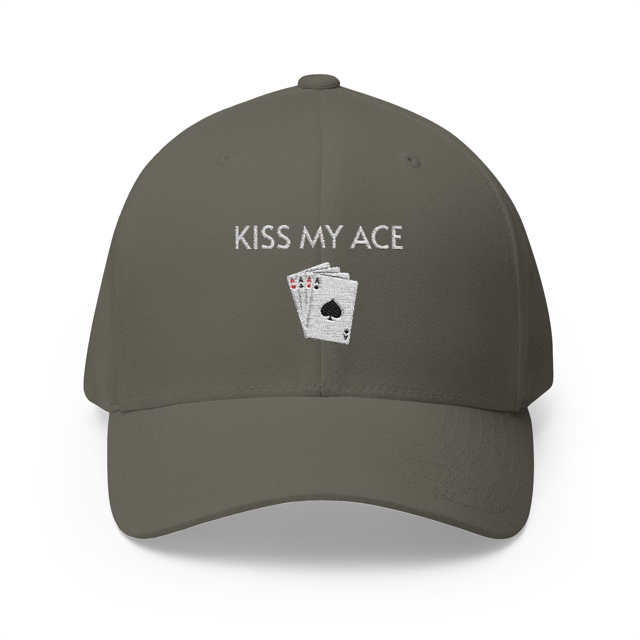 Kiss My Ace Cap | Embroidered structured hat