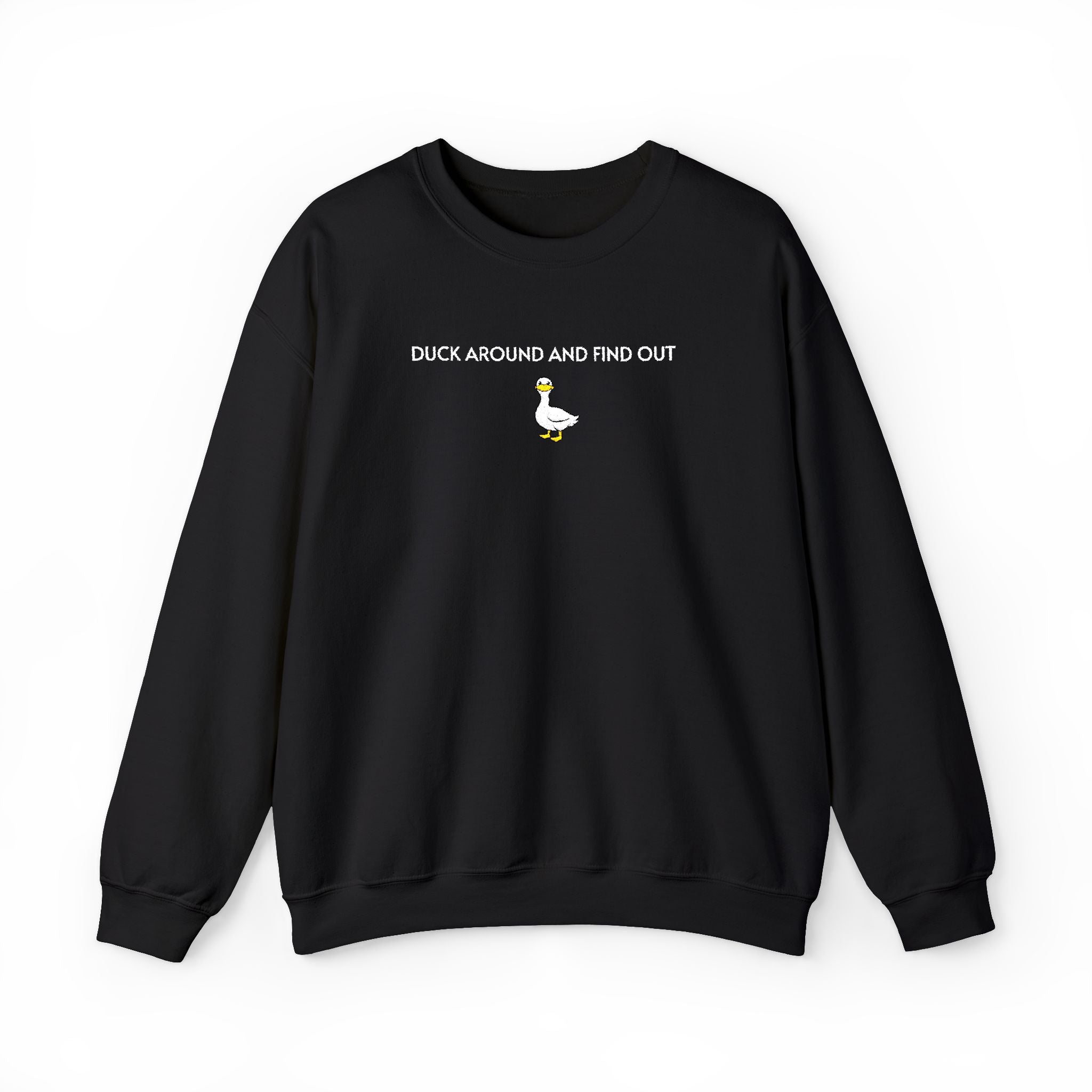 Duck Around Crewneck Sweatshirt- Unisex