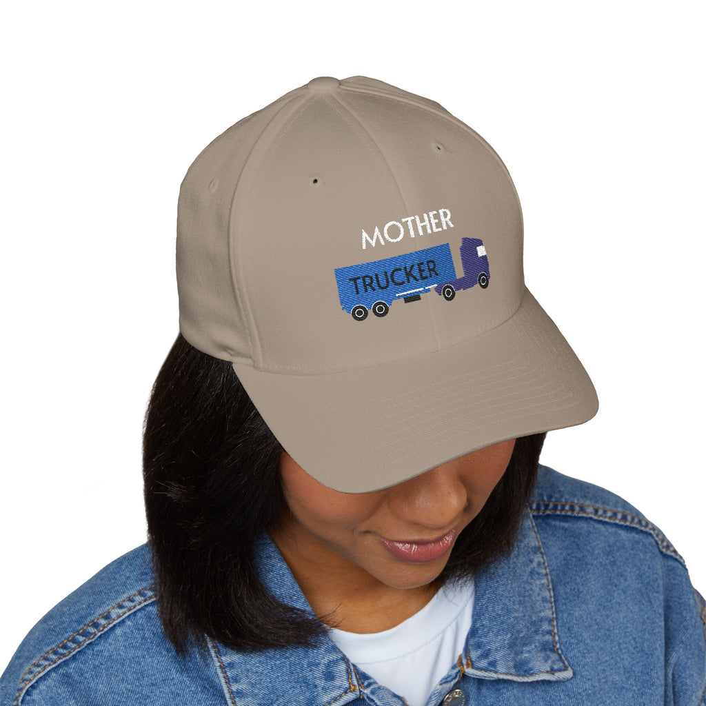 Mother Trucker Cap | Embroidered structured hat