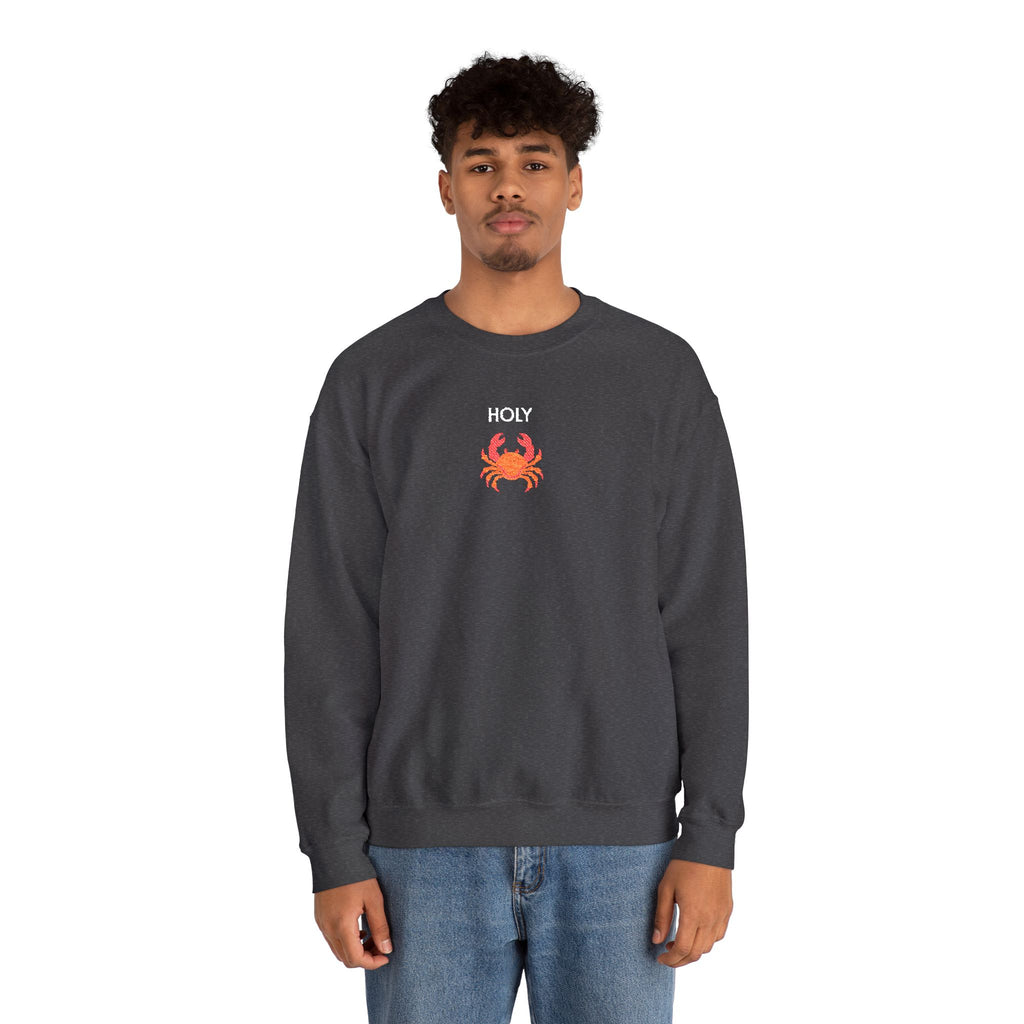 Holy Crab Crewneck Sweatshirt- Unisex