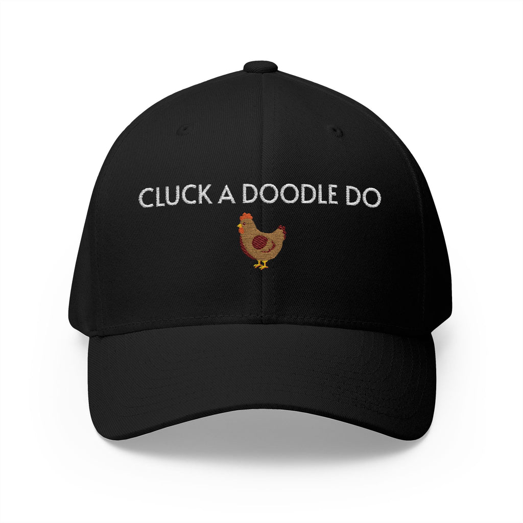 Cluck A Doodle Do Cap | Embroidered structured hat