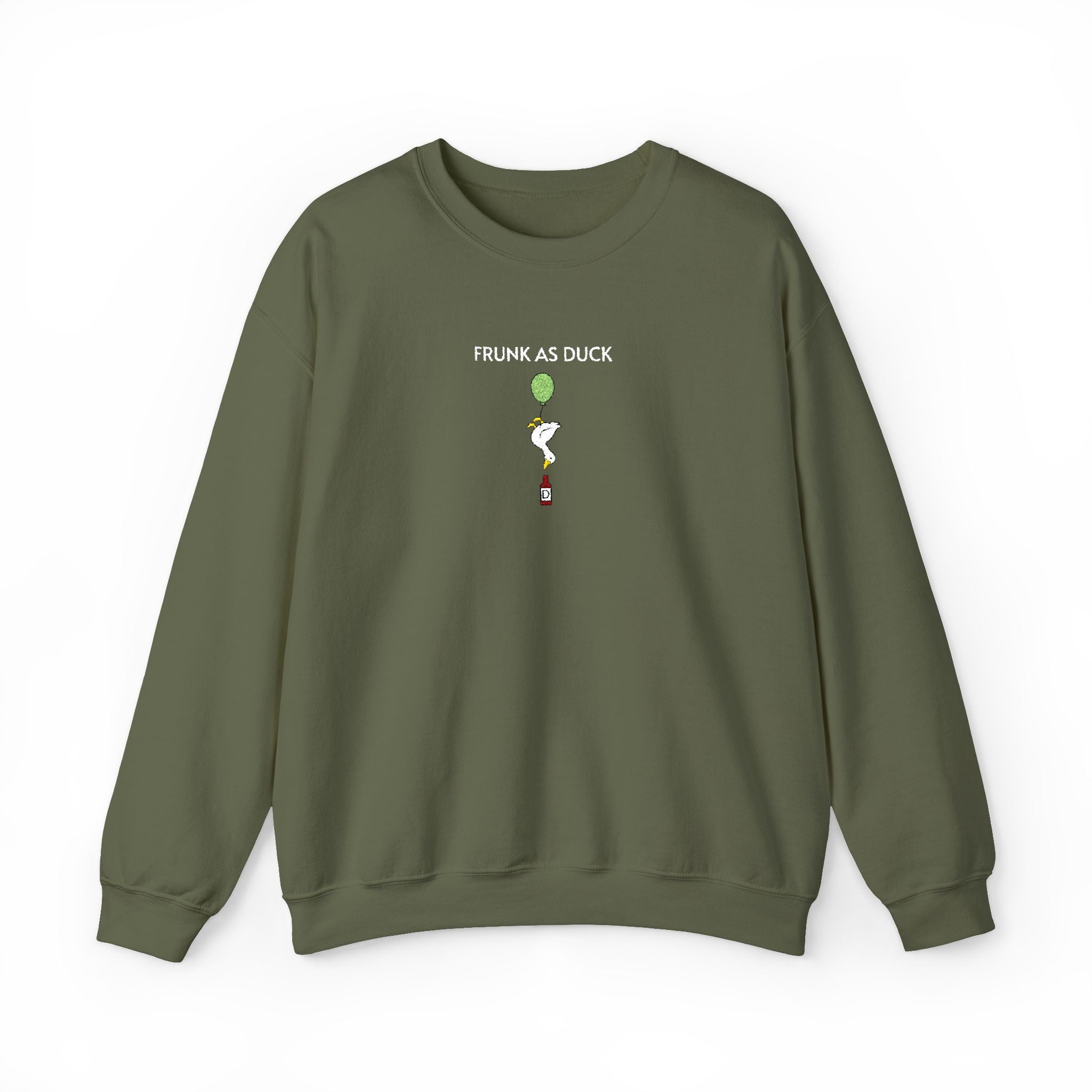 Frunk As Duck Crewneck Sweatshirt- Unisex