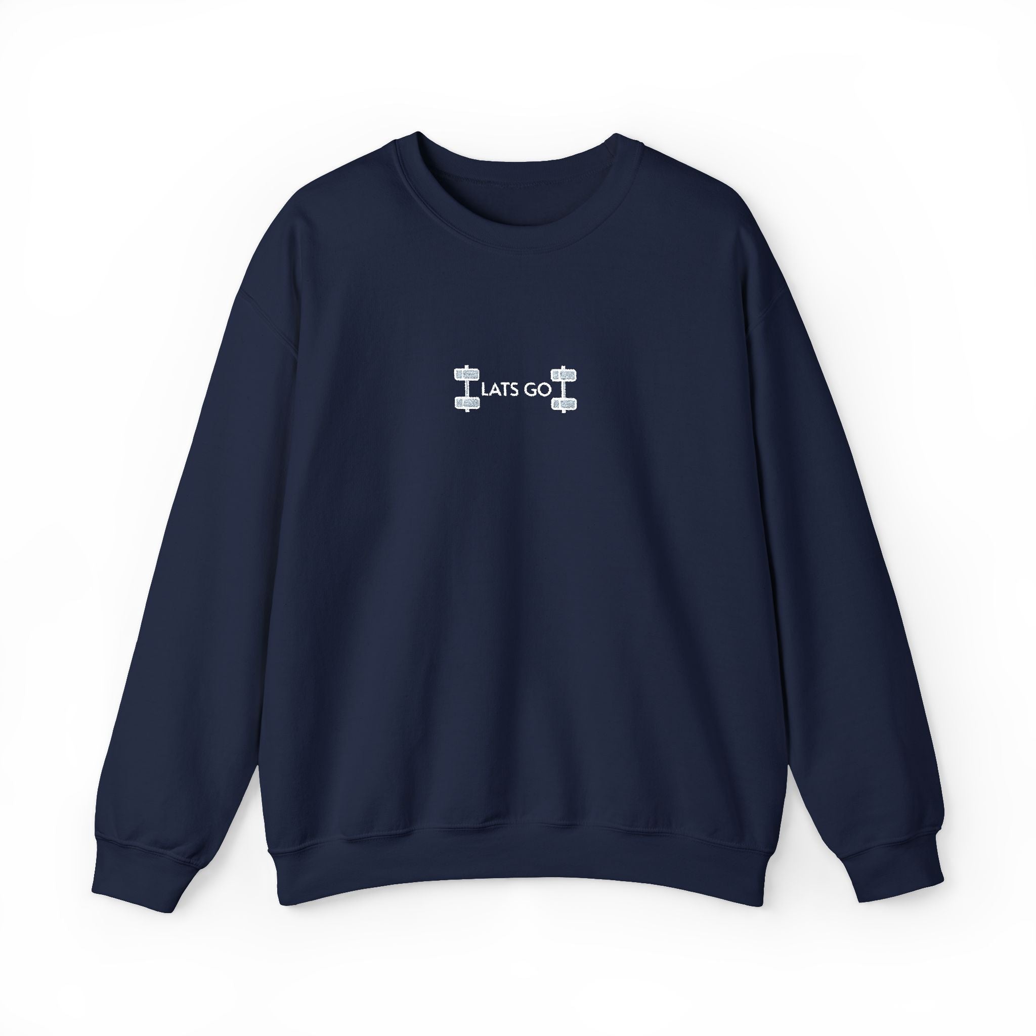 Weightlifting- Lats Go Crewneck Sweatshirt- Unisex