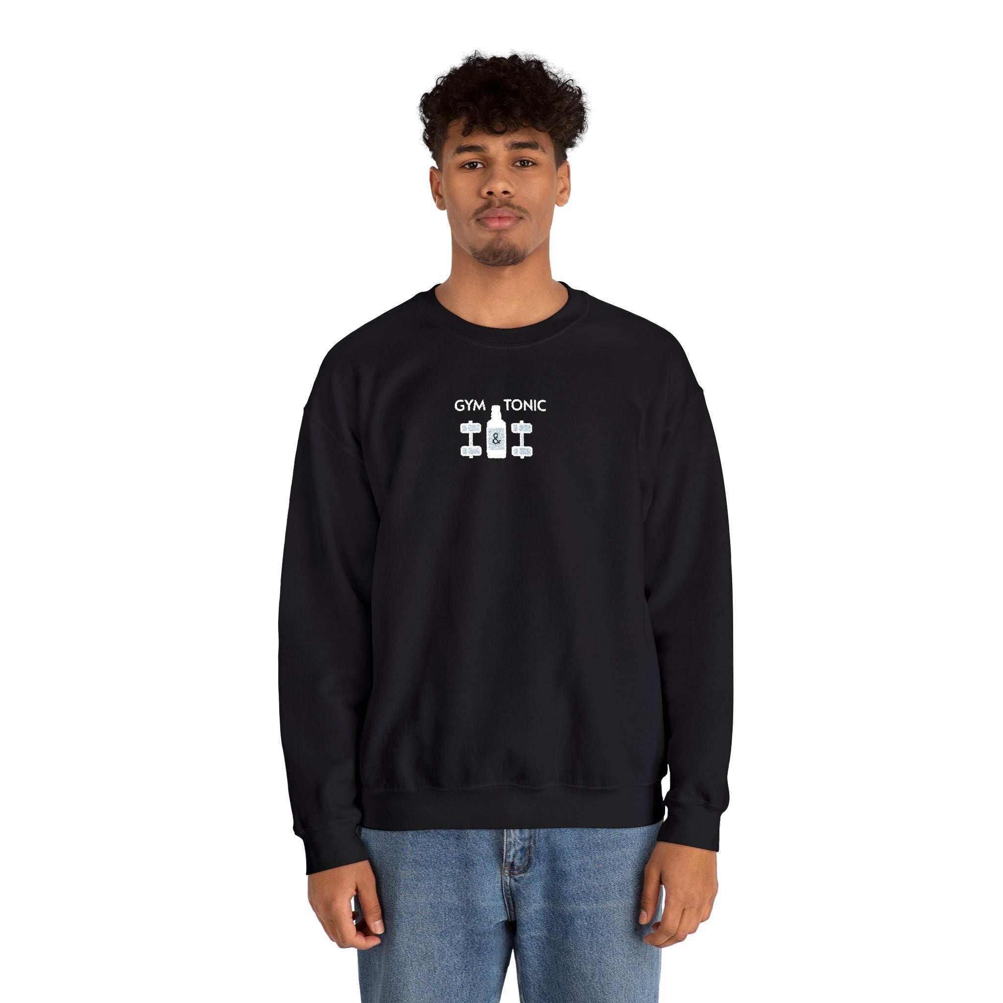 Weightlifting- Gym & Tonic Crewneck Sweatshirt- Unisex