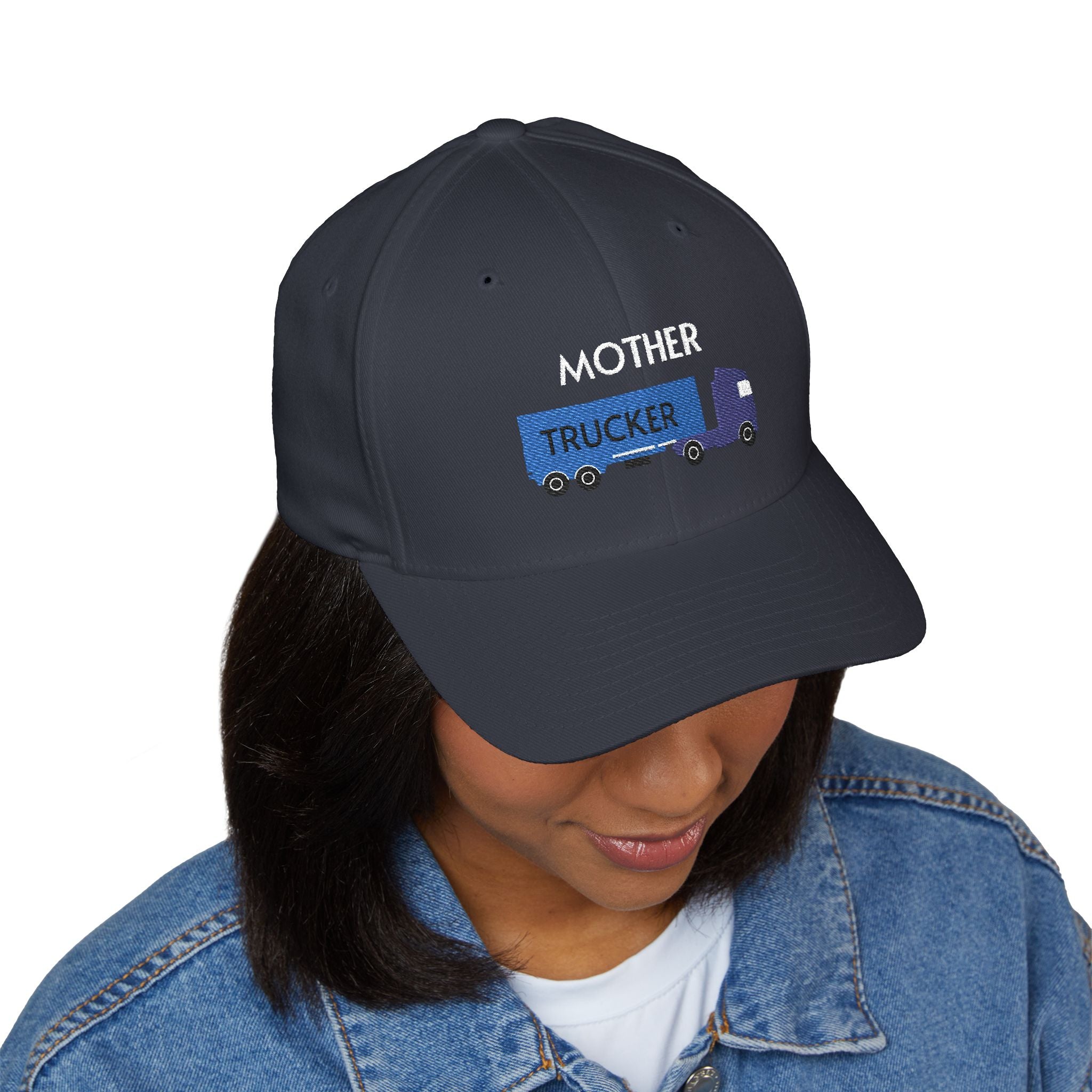 Mother Trucker Cap | Embroidered structured hat