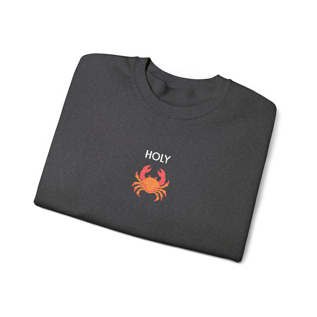 Holy Crab Crewneck Sweatshirt- Unisex