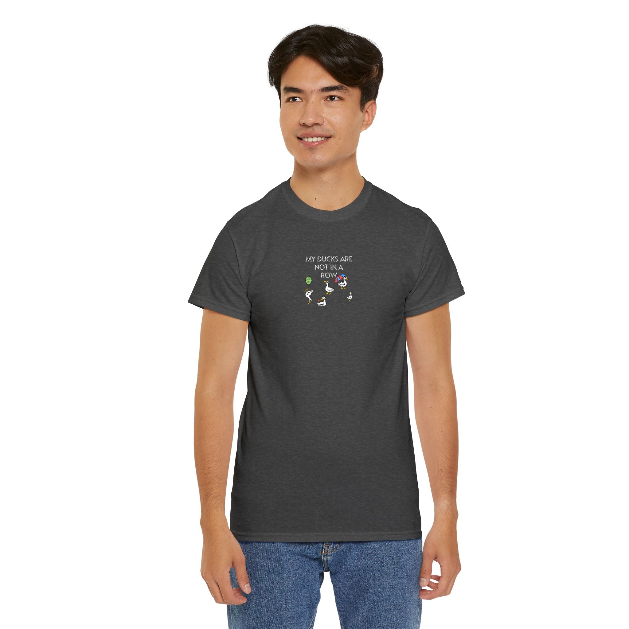 Ducks In A Row T-Shirt | Unisex Tee