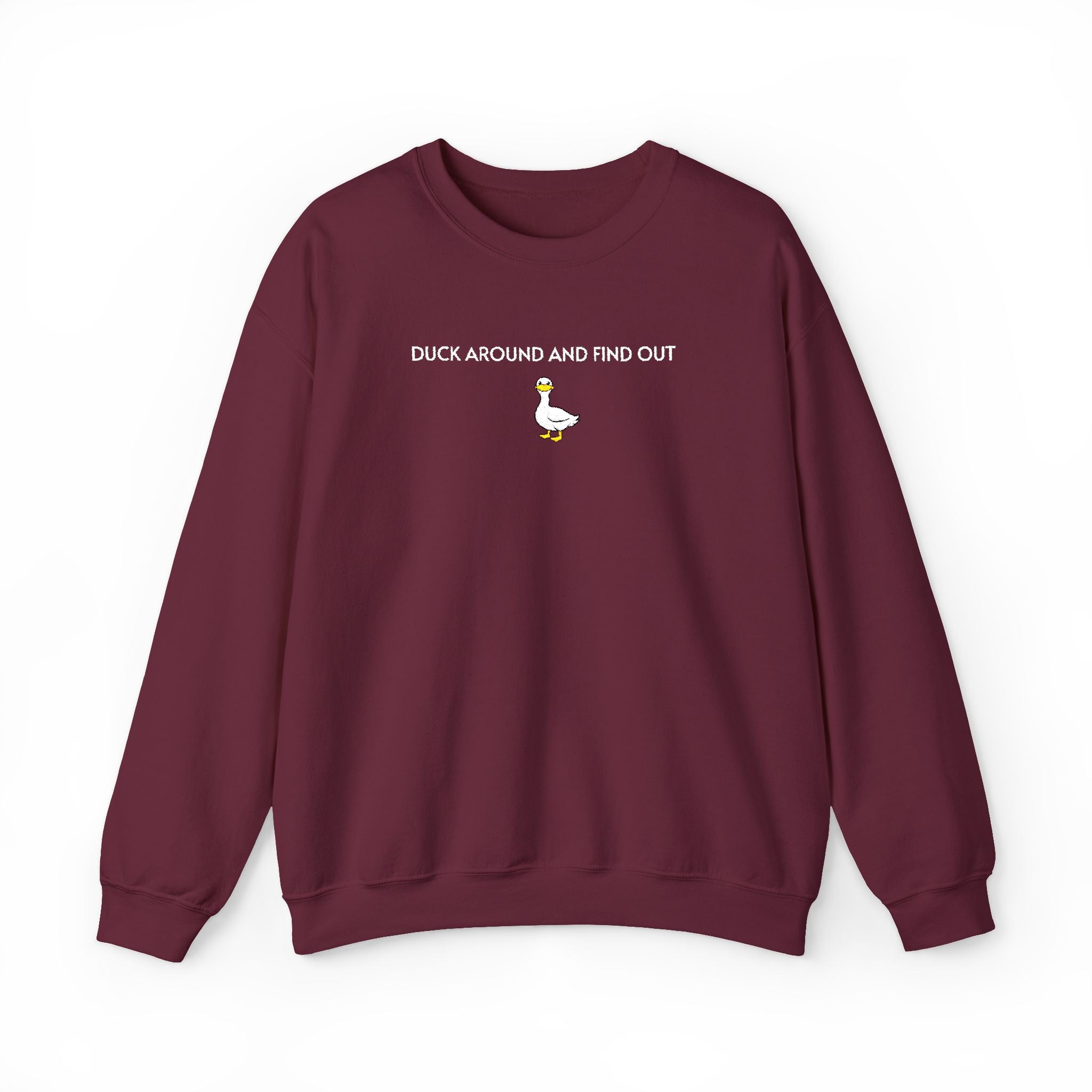 Duck Around Crewneck Sweatshirt- Unisex