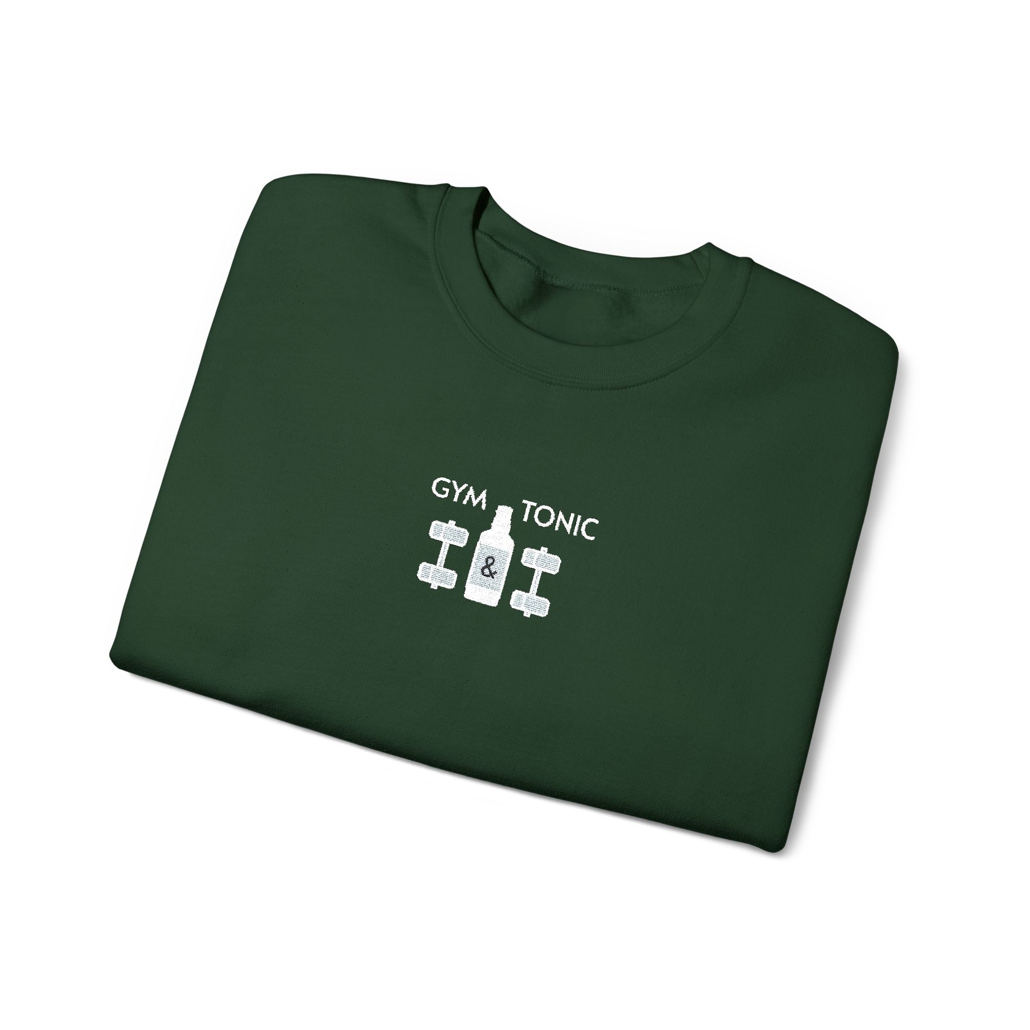 Weightlifting- Gym & Tonic Crewneck Sweatshirt- Unisex