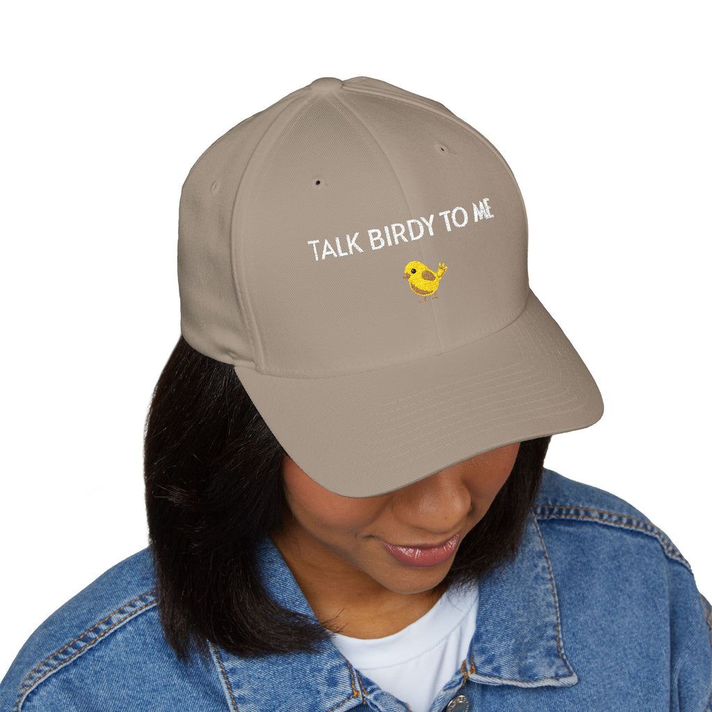 Talk Birdy To Me Cap | Embroidered structured hat