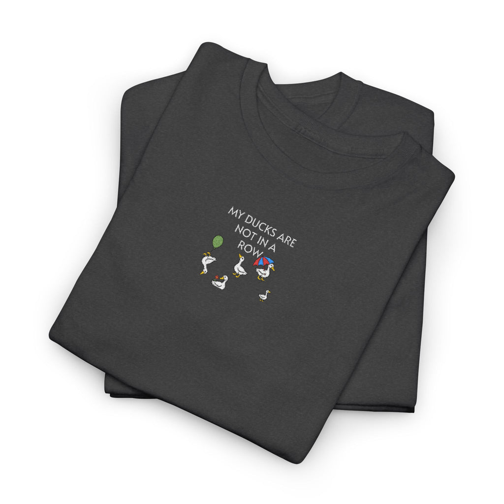 Ducks In A Row T-Shirt | Unisex Tee
