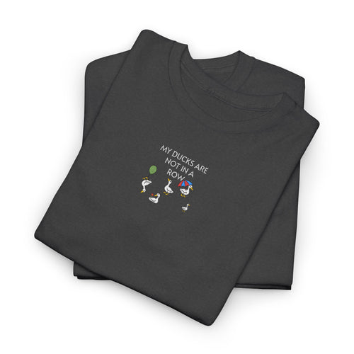 Ducks In A Row T-Shirt | Unisex Tee
