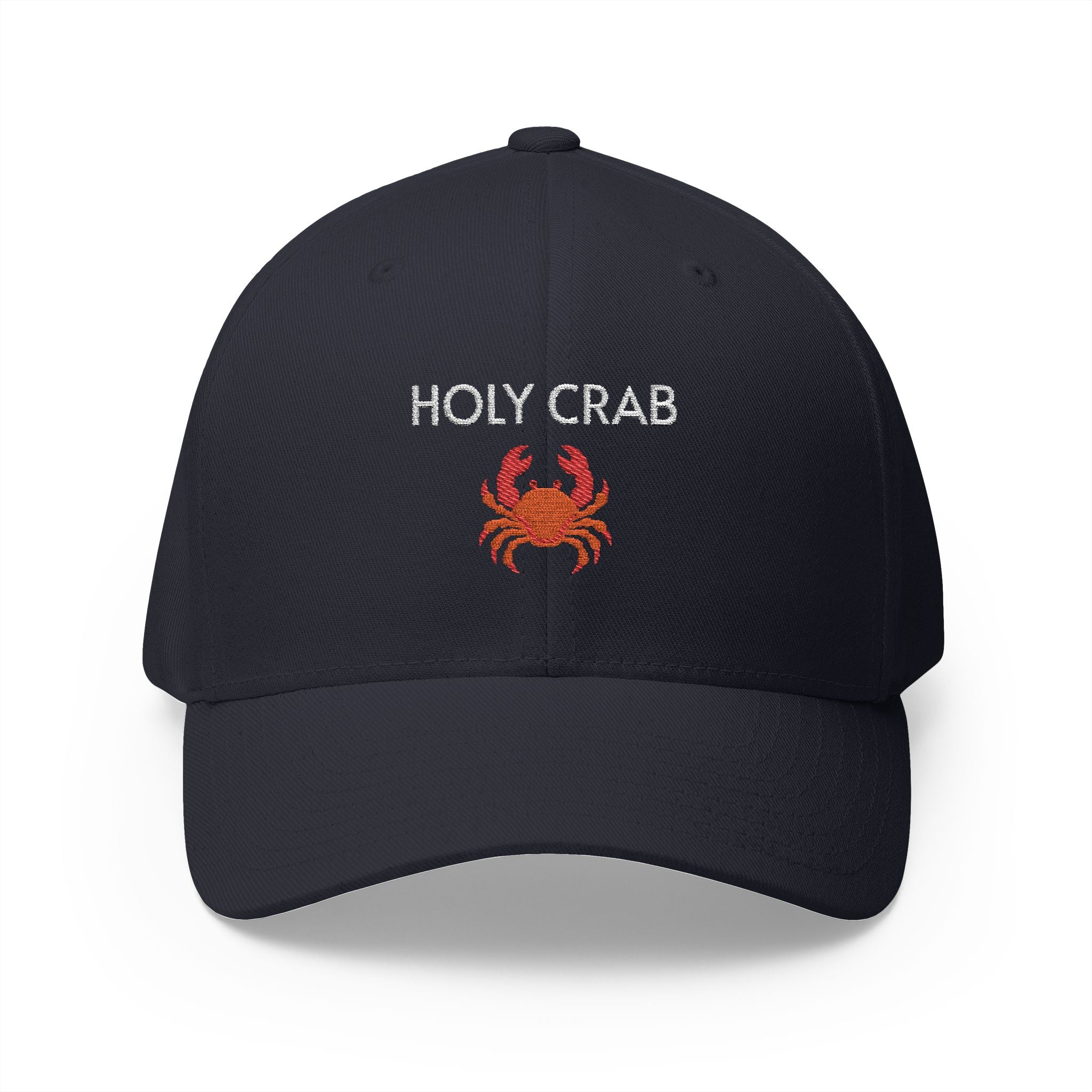 Holy Crab Cap | Embroidered structured hat
