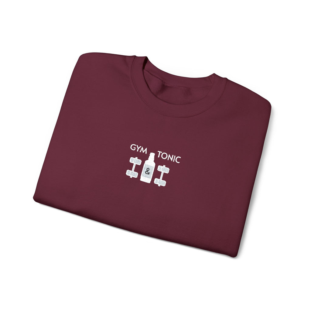 Weightlifting- Gym & Tonic Crewneck Sweatshirt- Unisex