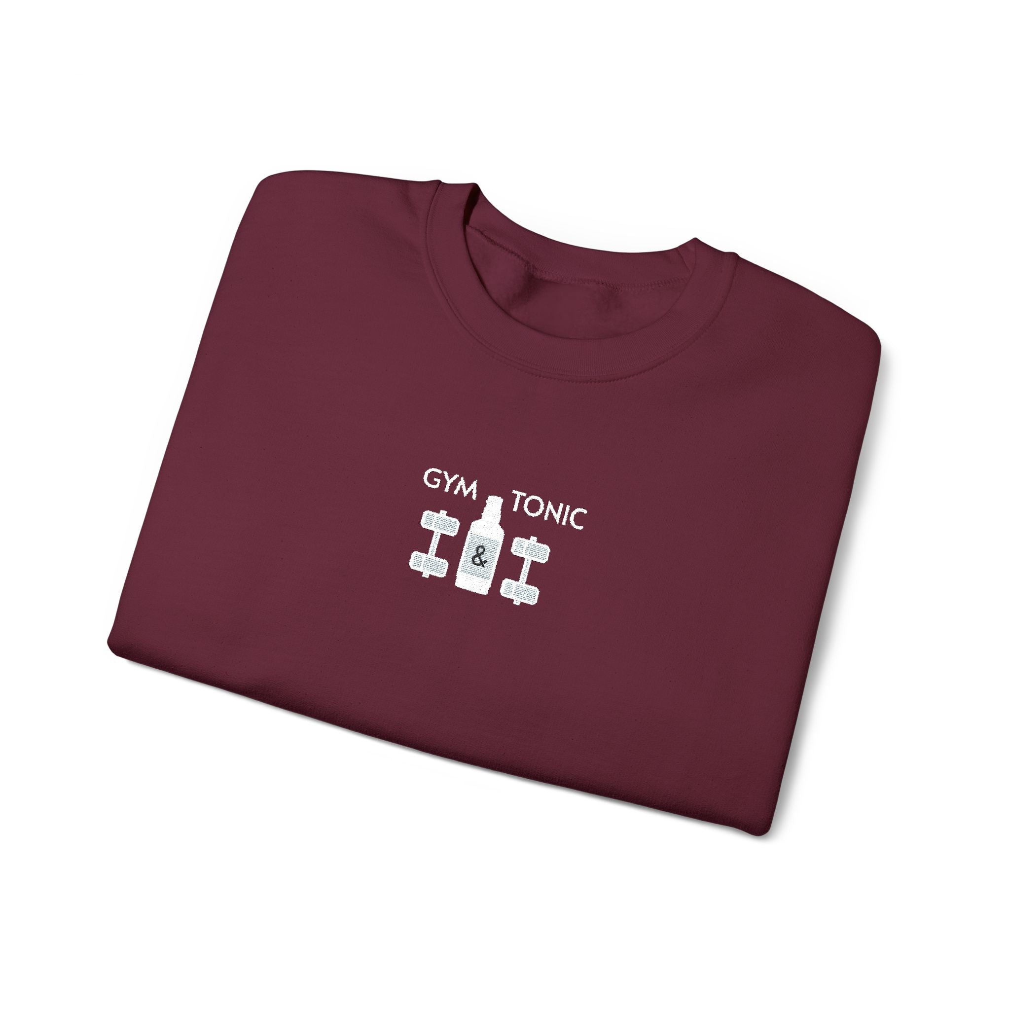 Weightlifting- Gym & Tonic Crewneck Sweatshirt- Unisex