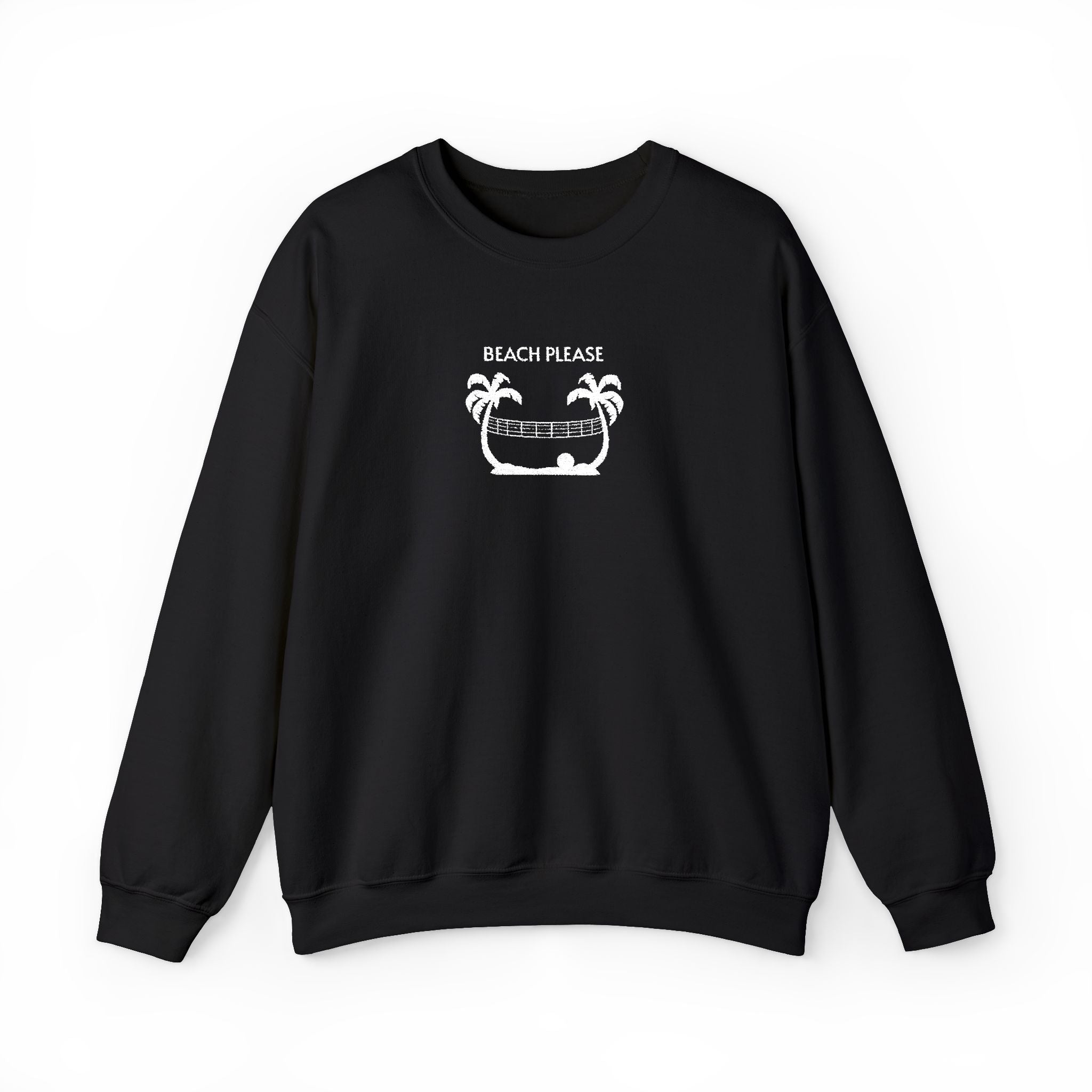 Volleyball- Beach Pease Crewneck Sweatshirt- Unisex