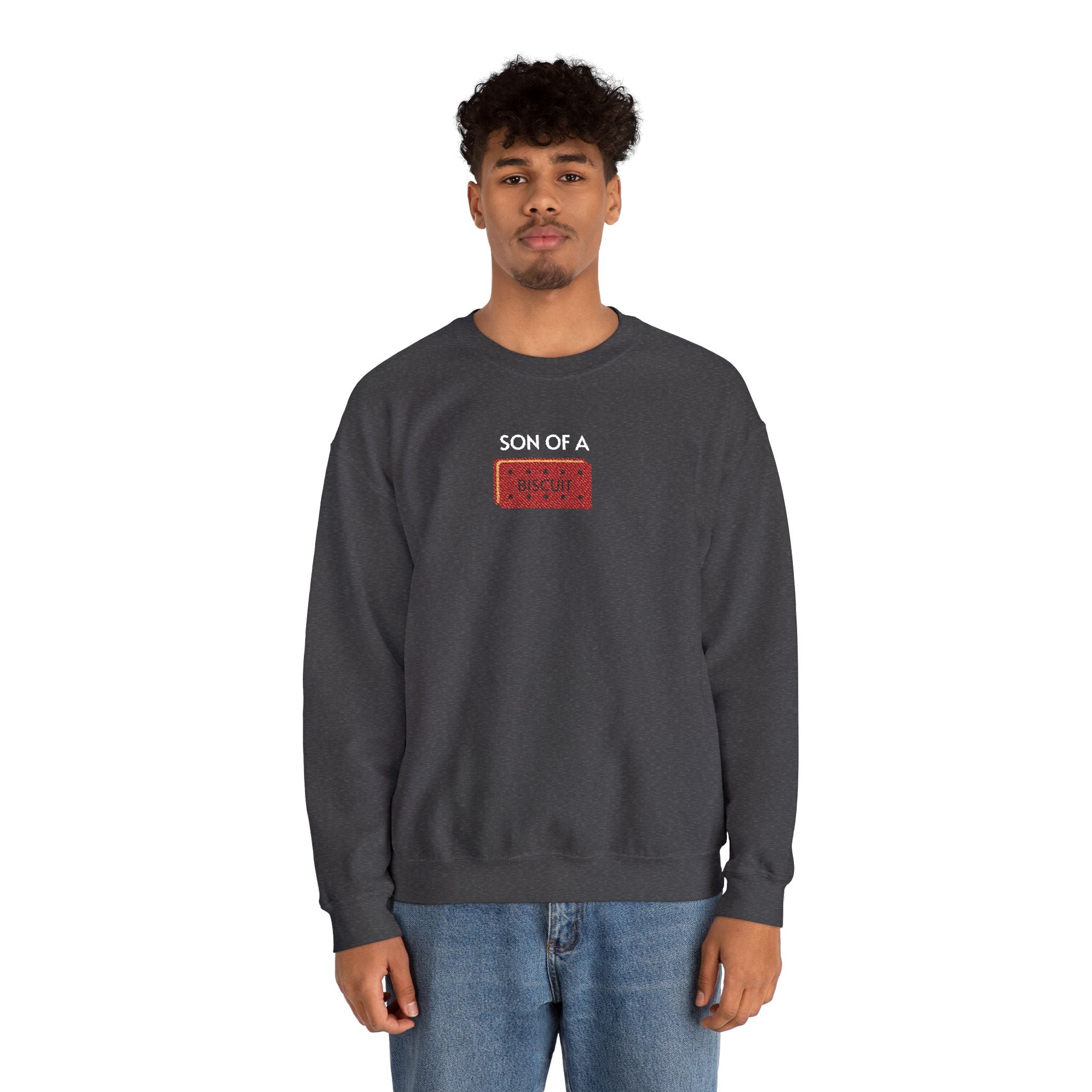 Son of a Biscuit Crewneck Sweatshirt- Unisex