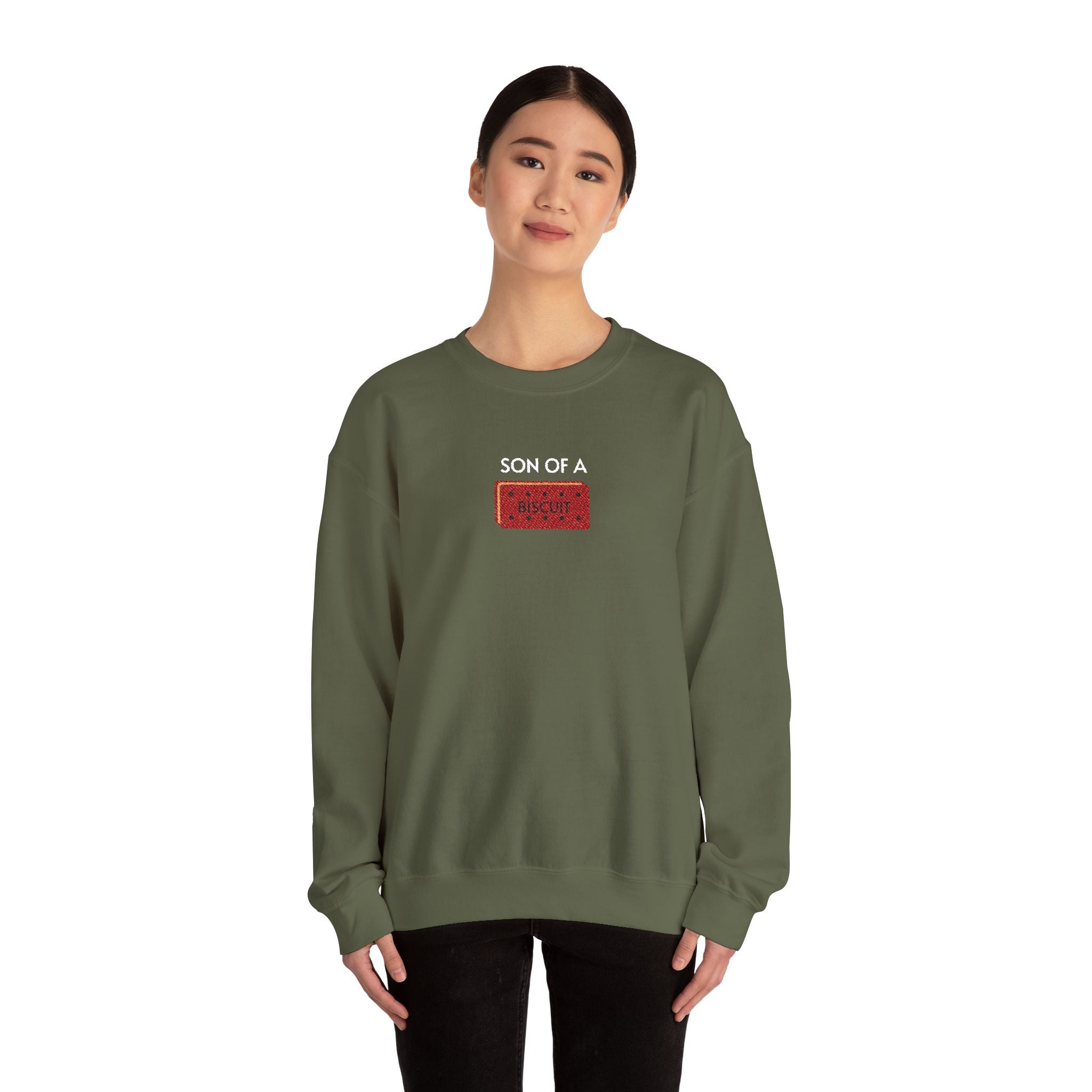 Son of a Biscuit Crewneck Sweatshirt- Unisex
