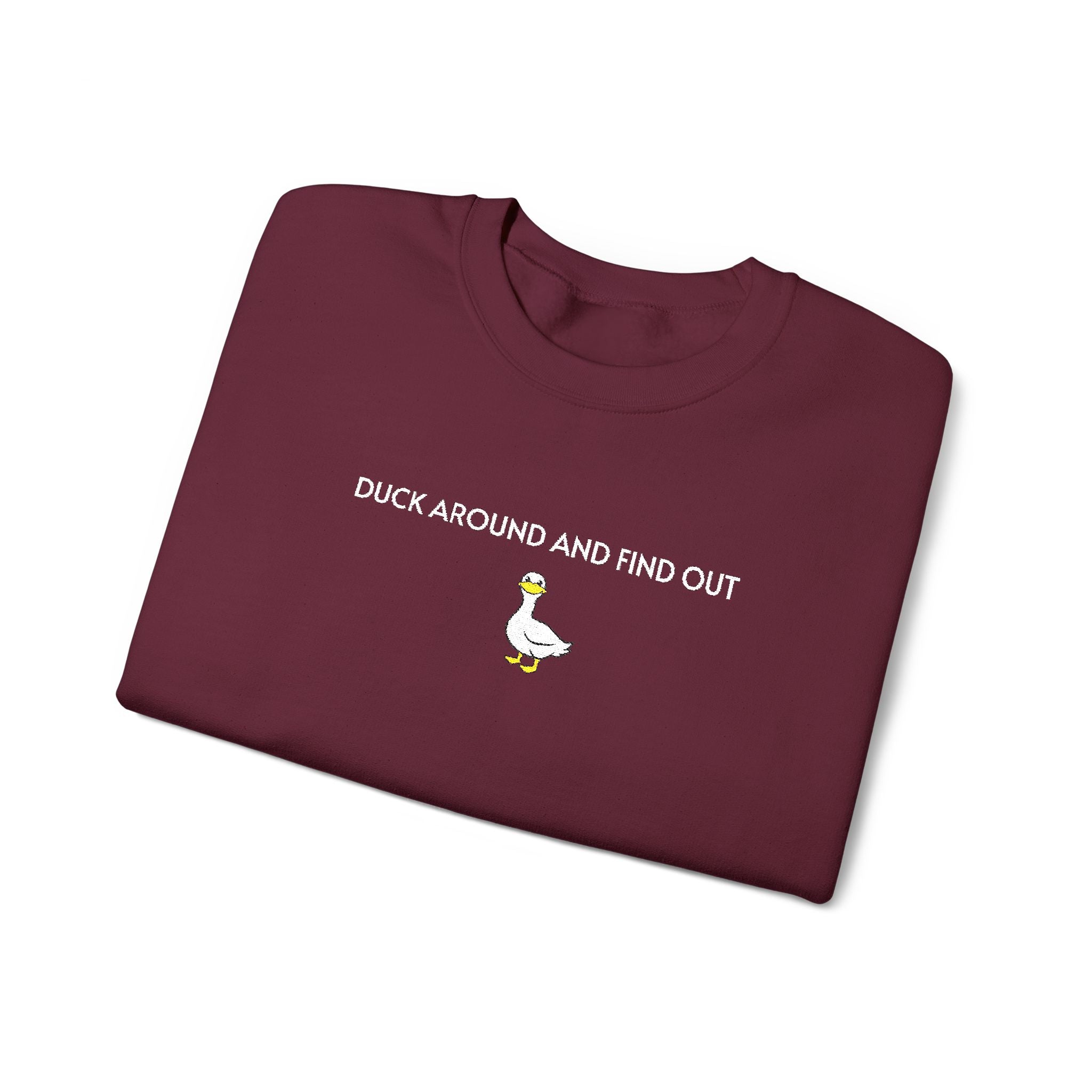 Duck Around Crewneck Sweatshirt- Unisex