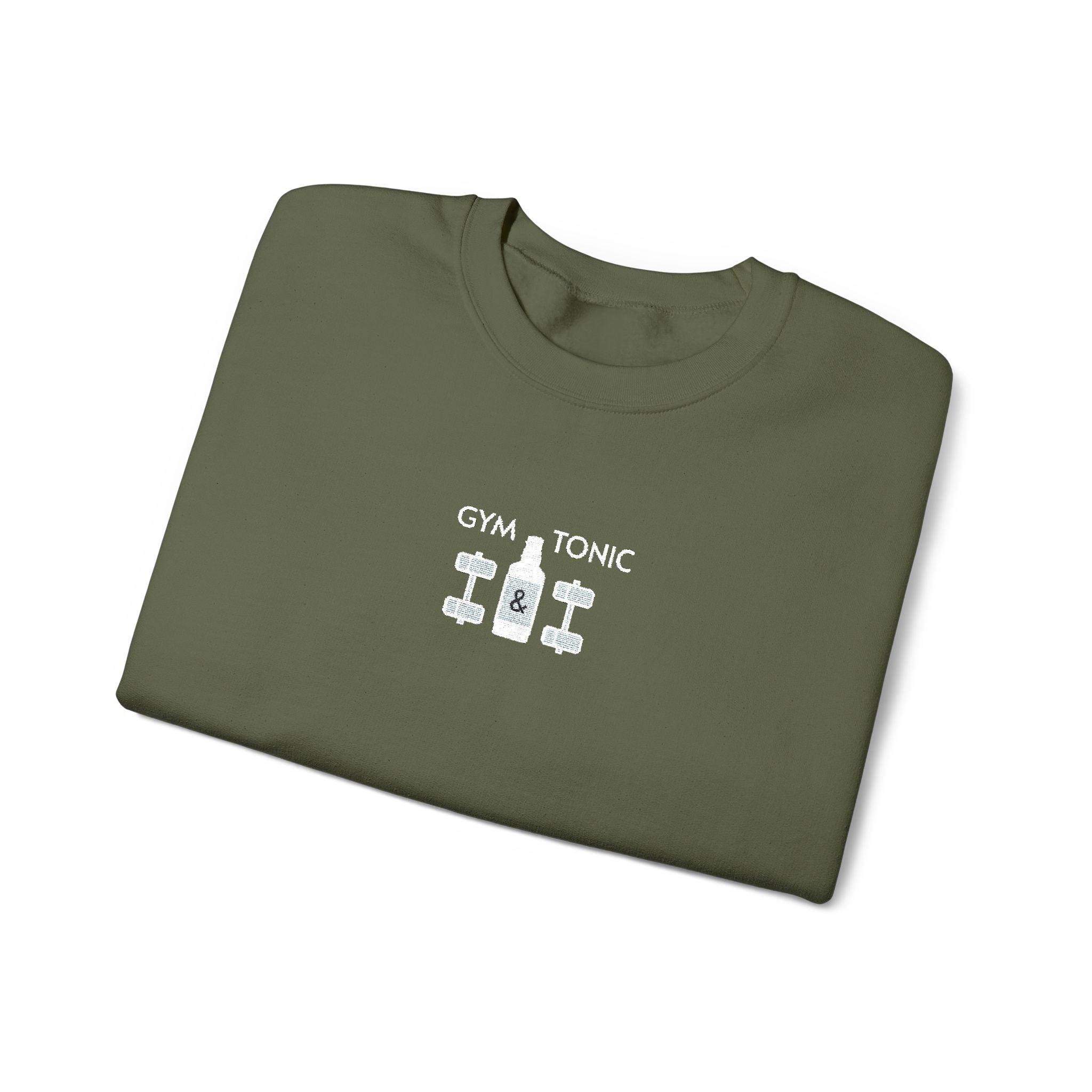 Weightlifting- Gym & Tonic Crewneck Sweatshirt- Unisex