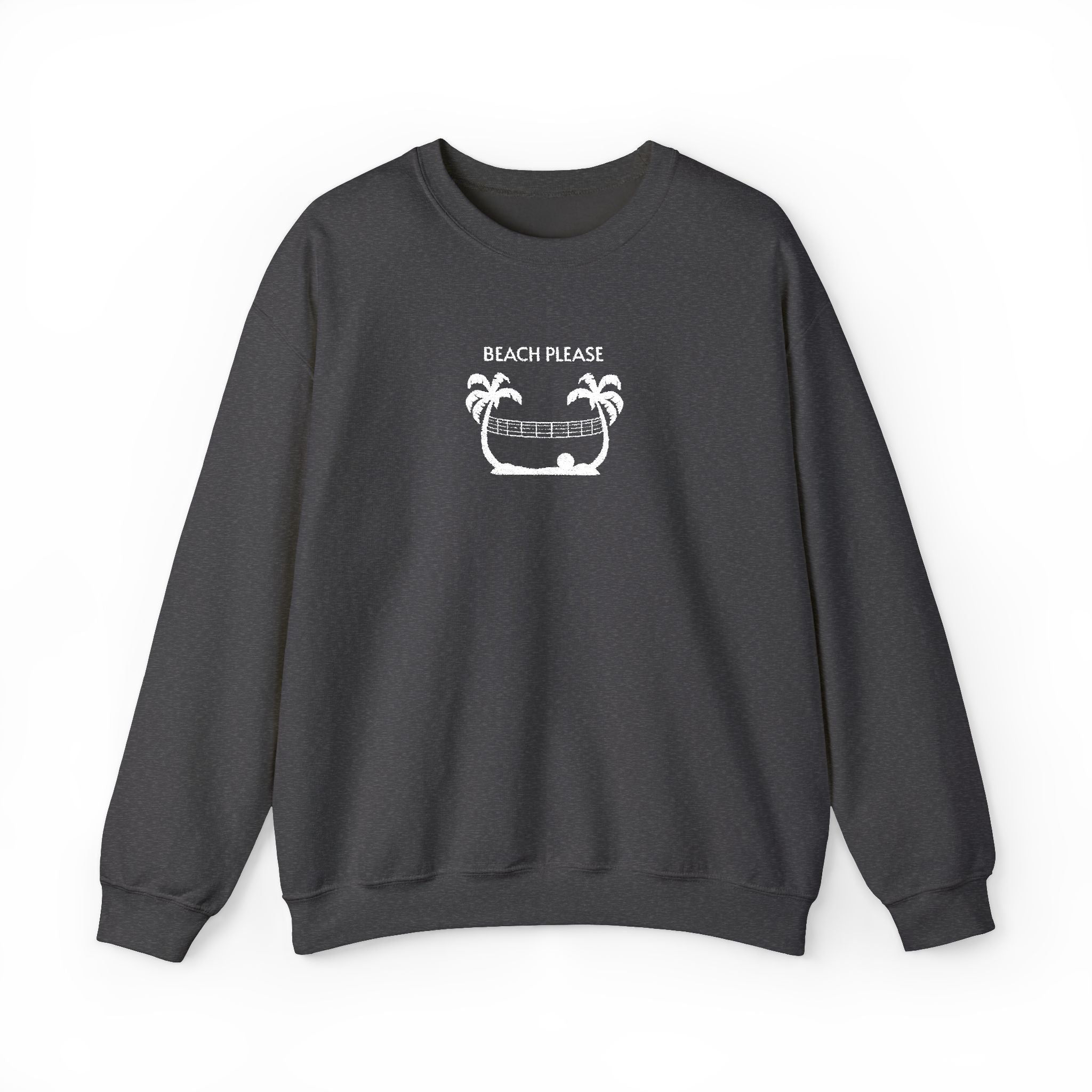Volleyball- Beach Pease Crewneck Sweatshirt- Unisex