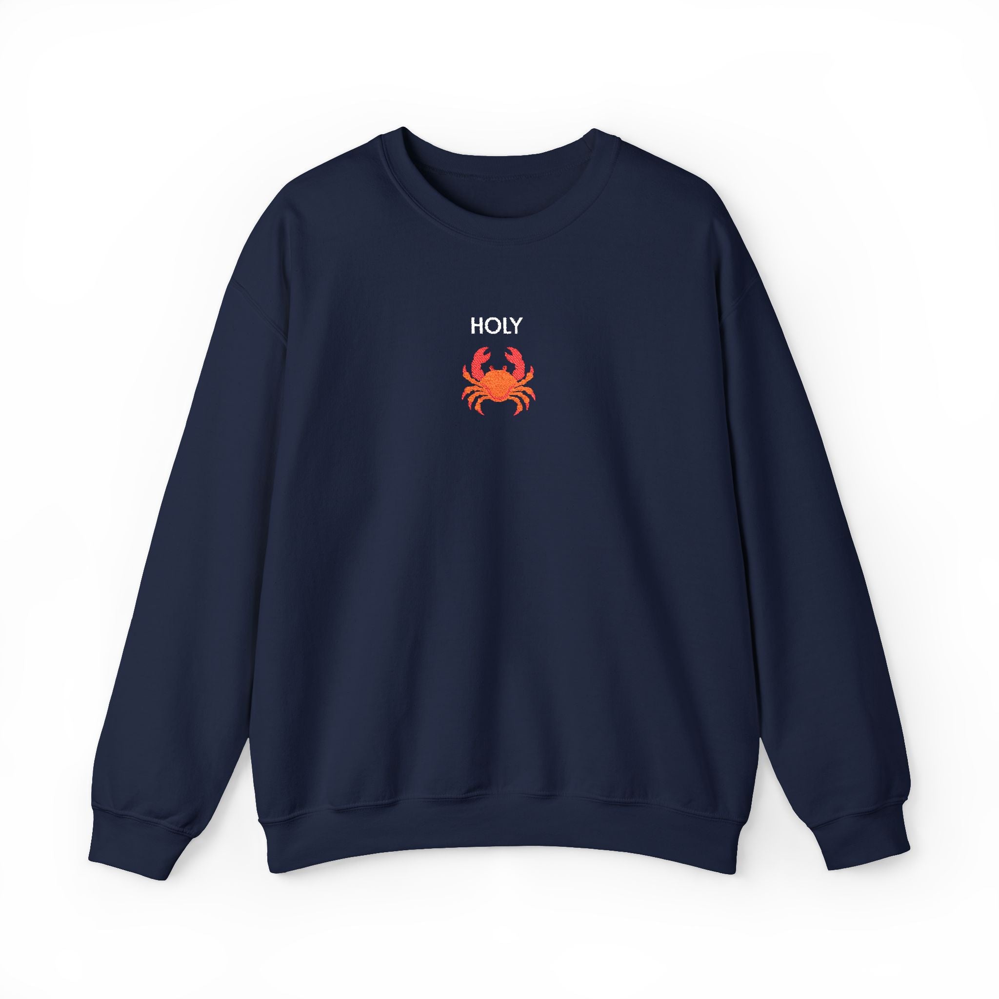 Holy Crab Crewneck Sweatshirt- Unisex