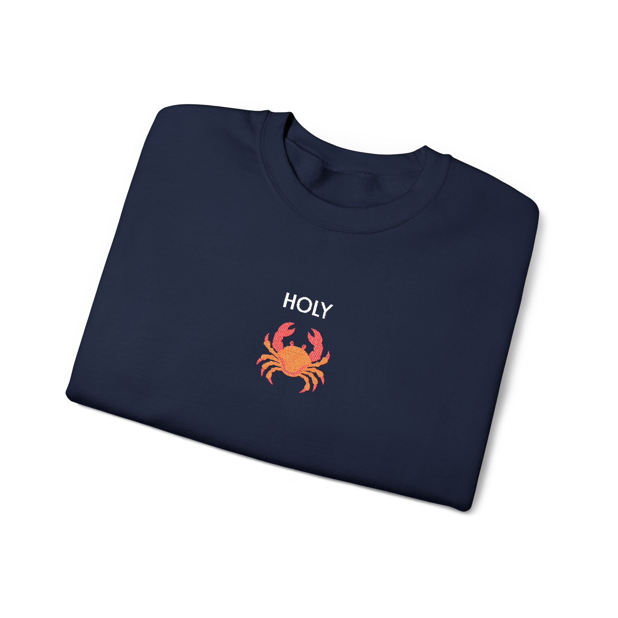 Holy Crab Crewneck Sweatshirt- Unisex