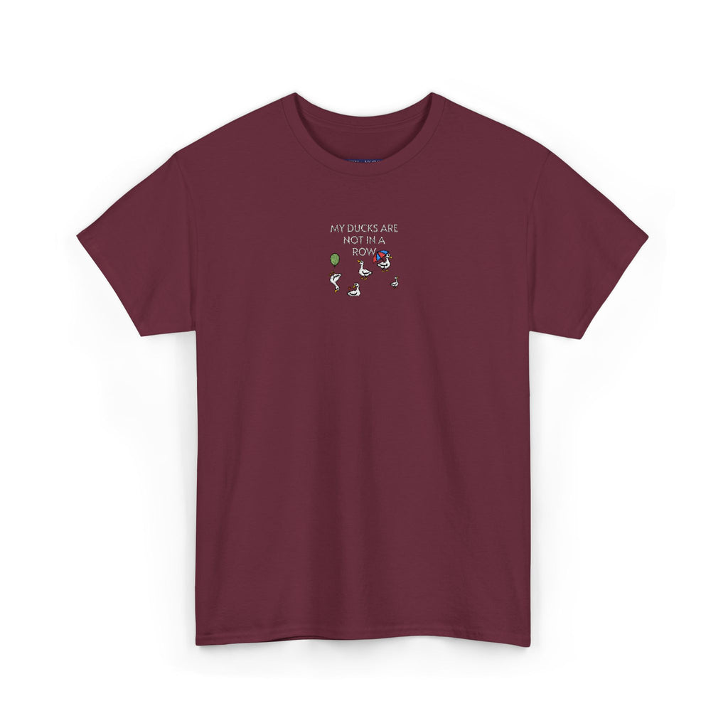 Ducks In A Row T-Shirt | Unisex Tee