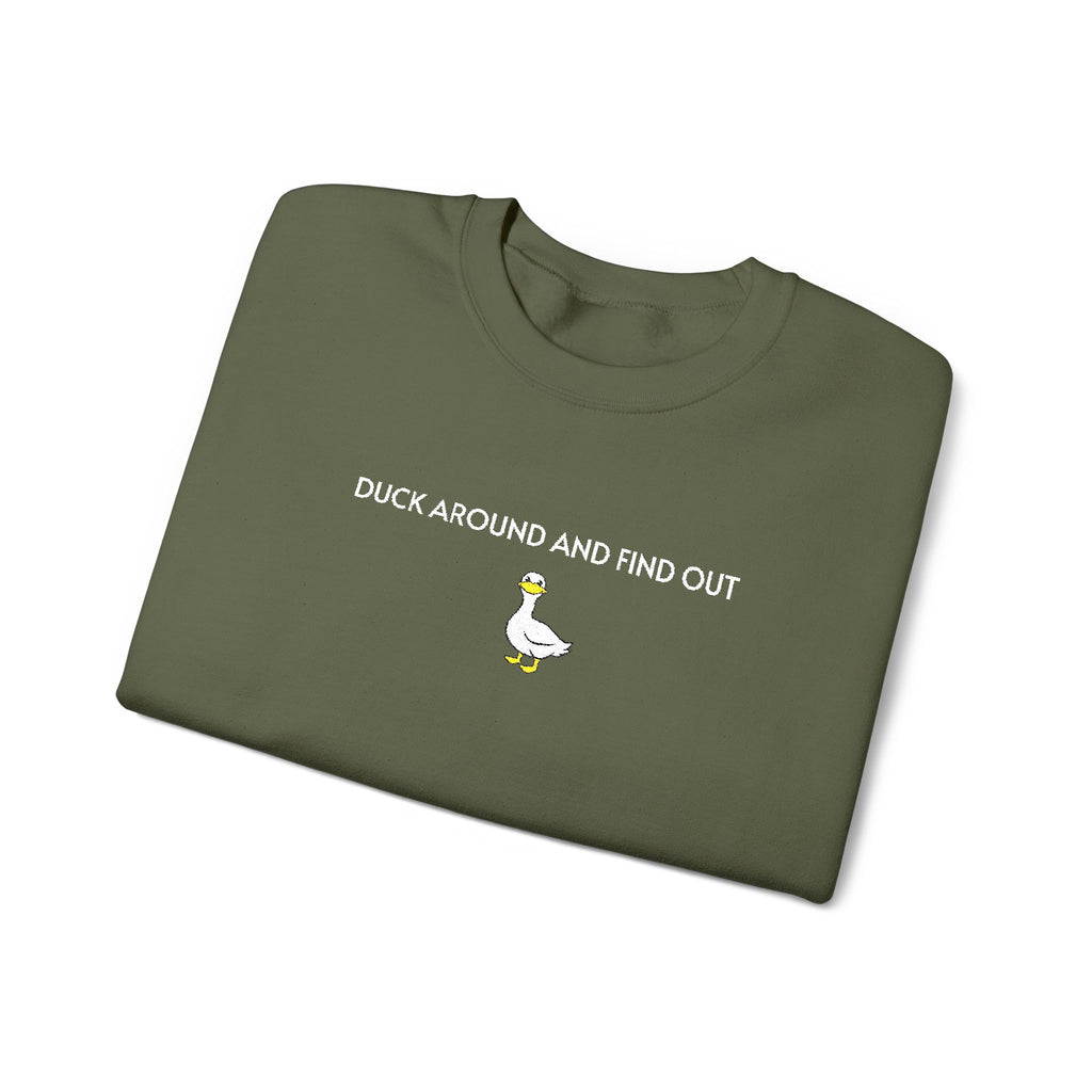 Duck Around Crewneck Sweatshirt- Unisex