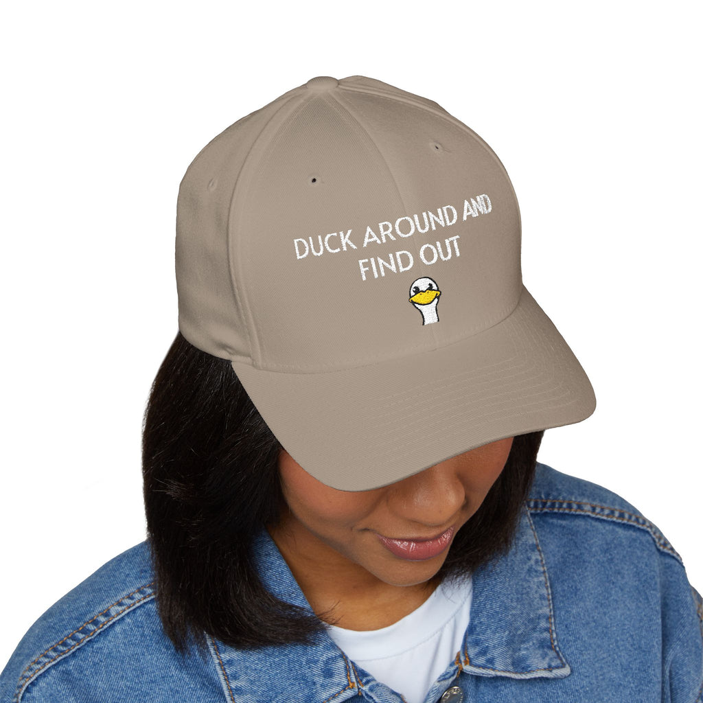 Duck Around Cap | Embroidered structured hat