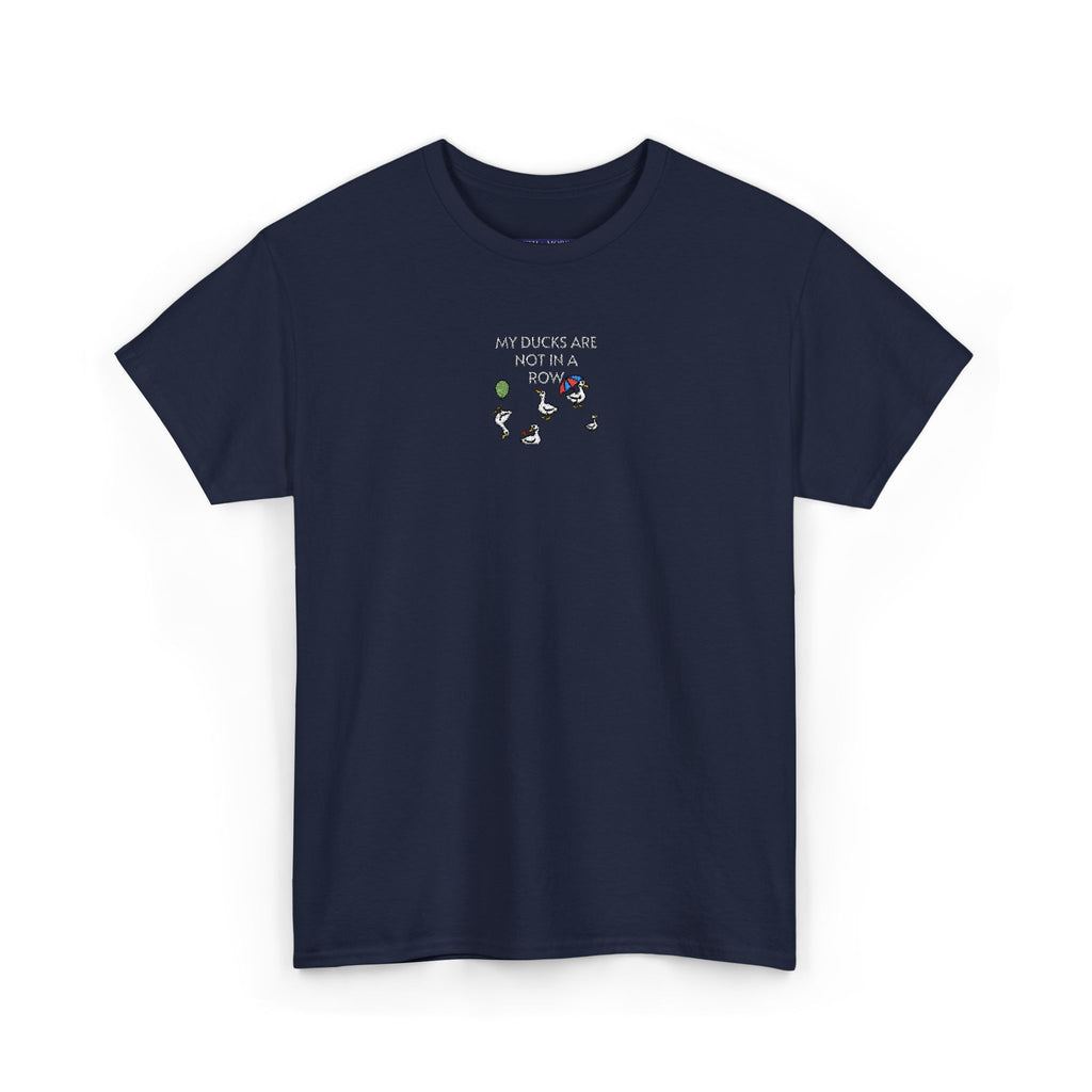 Ducks In A Row T-Shirt | Unisex Tee