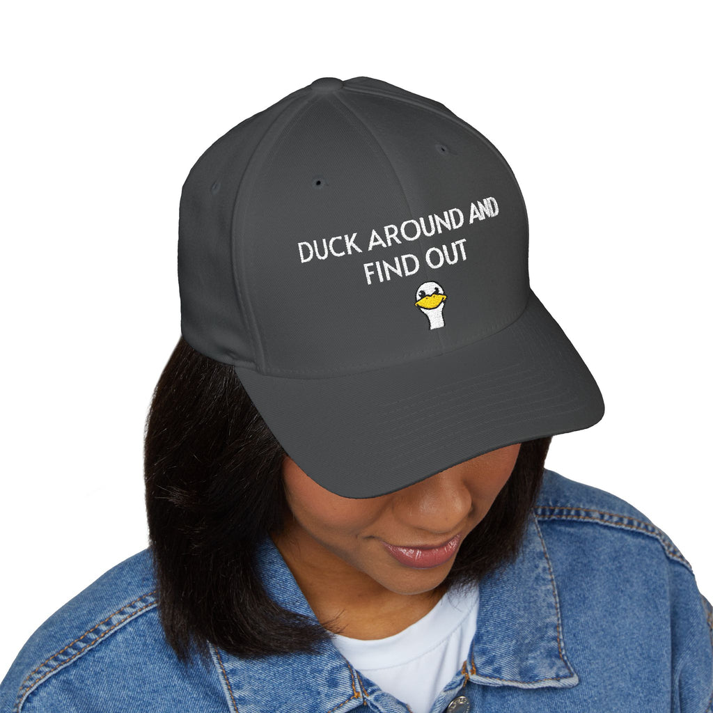 Duck Around Cap | Embroidered structured hat