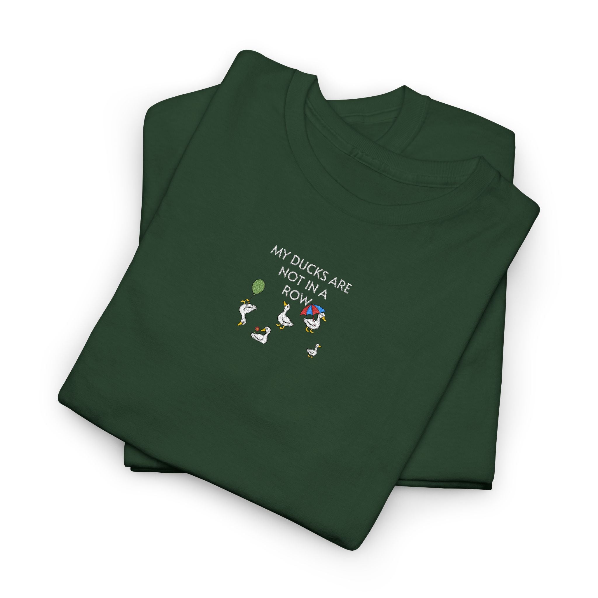 Ducks In A Row T-Shirt | Unisex Tee