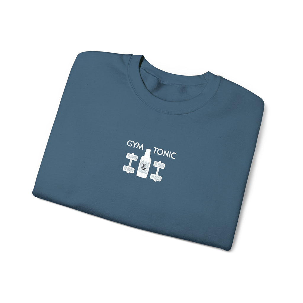 Weightlifting- Gym & Tonic Crewneck Sweatshirt- Unisex