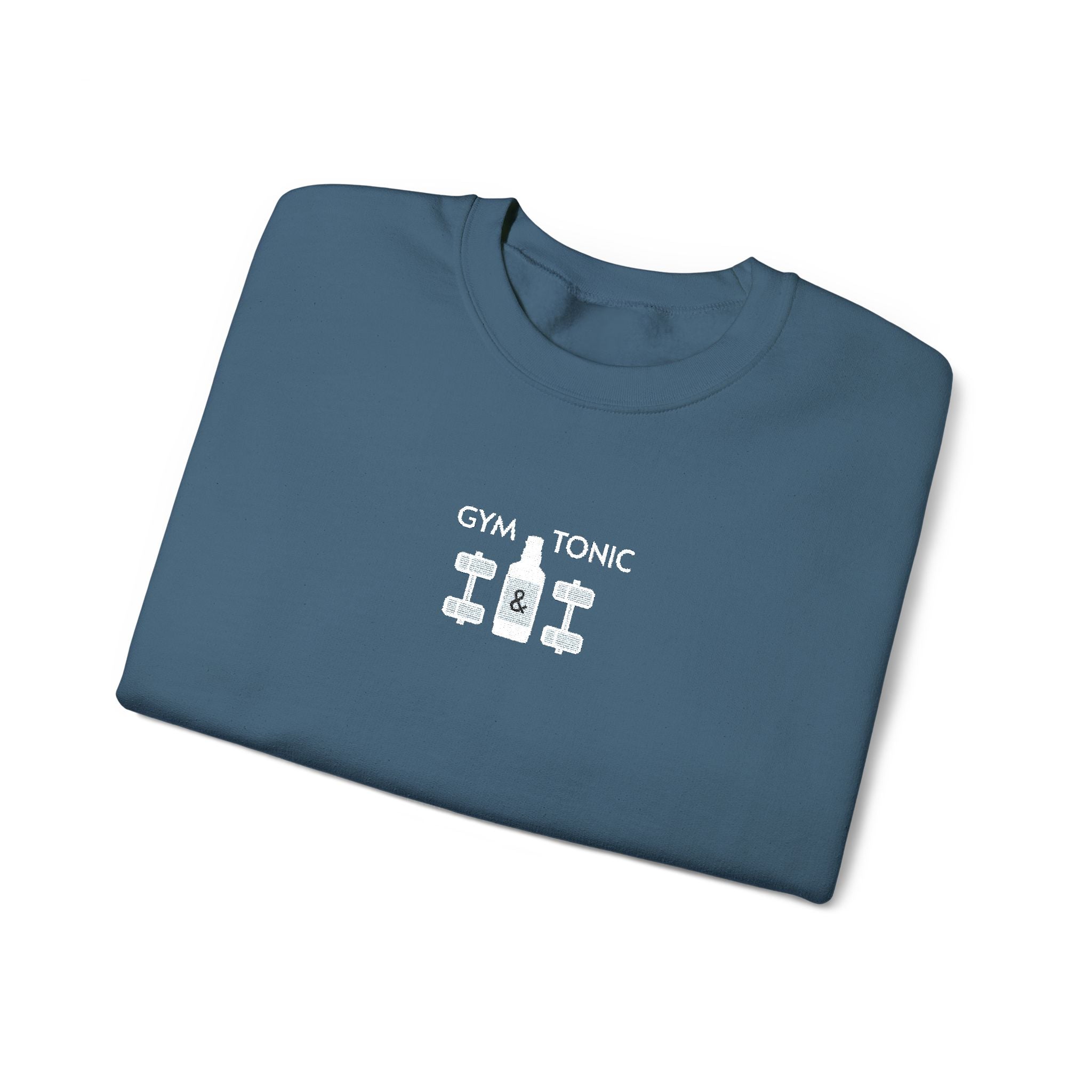 Weightlifting- Gym & Tonic Crewneck Sweatshirt- Unisex