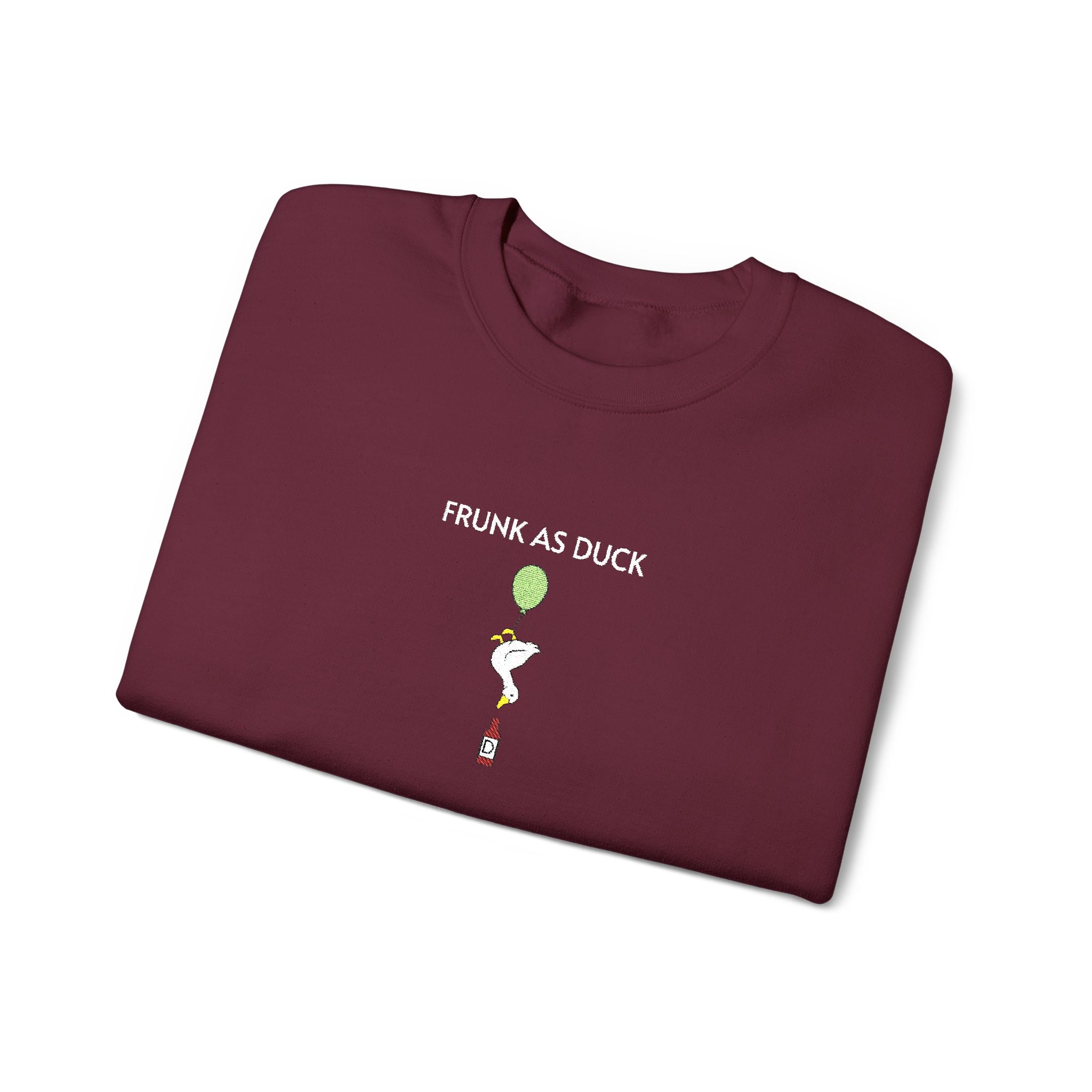 Frunk As Duck Crewneck Sweatshirt- Unisex