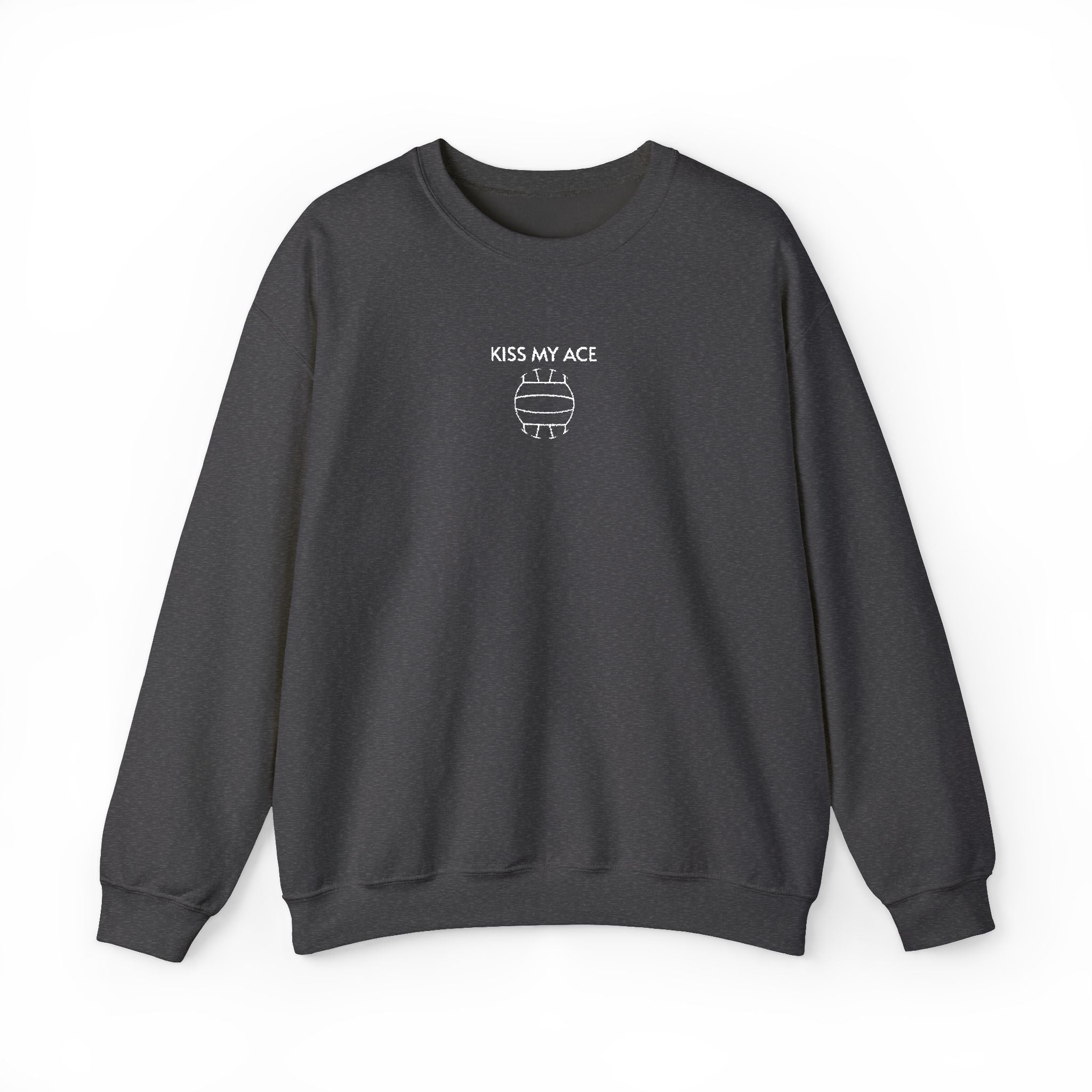 Volleyball- Kiss My Ace Crewneck Sweatshirt- Unisex