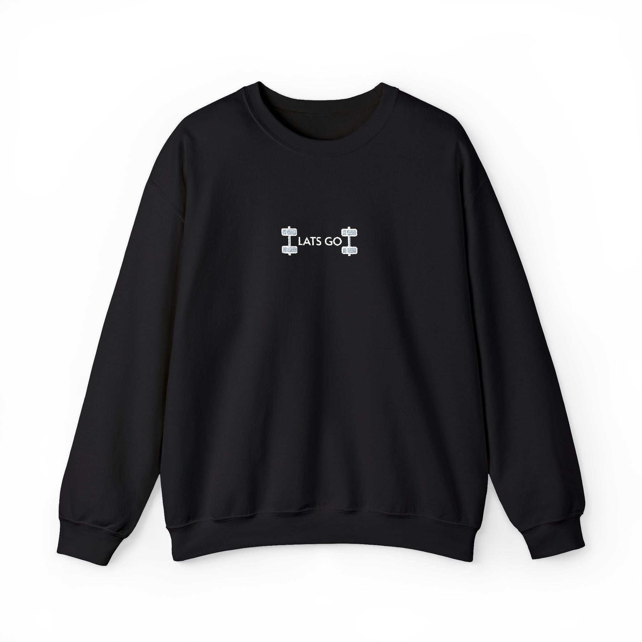 Weightlifting- Lats Go Crewneck Sweatshirt- Unisex