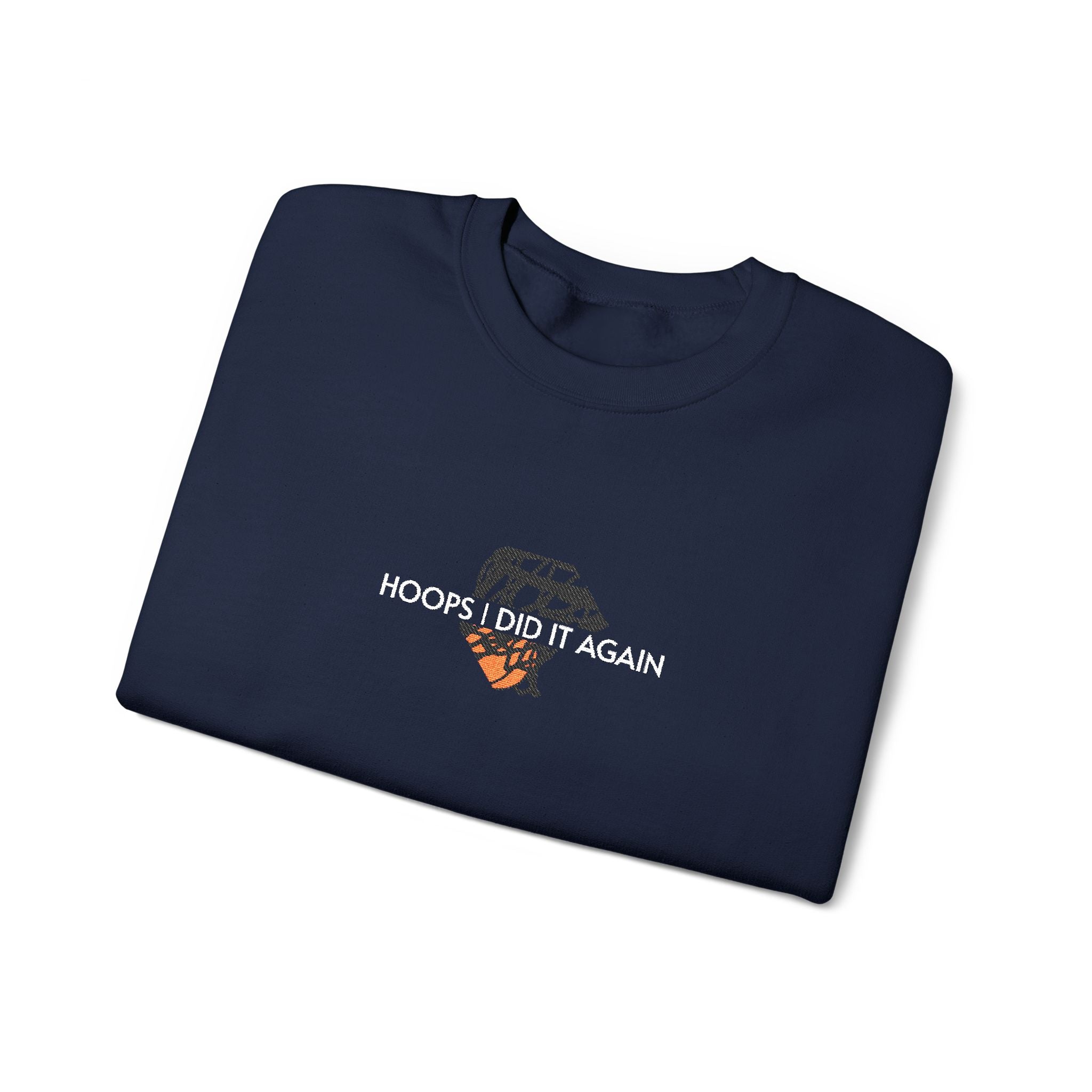 Basketball- Hoops I Did It Again Crewneck Sweatshirt- Unisex