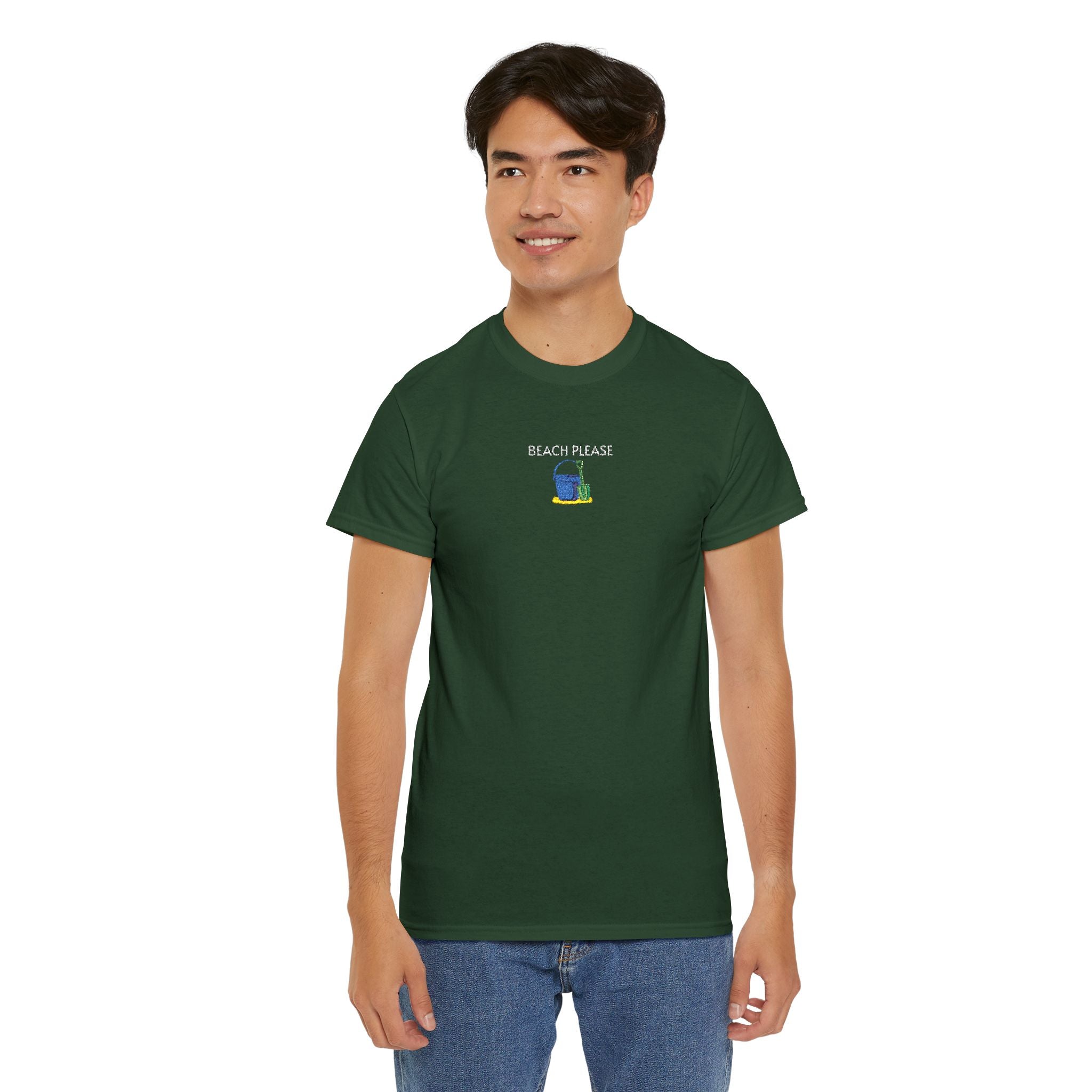 Beach Please T-Shirt | Unisex Tee