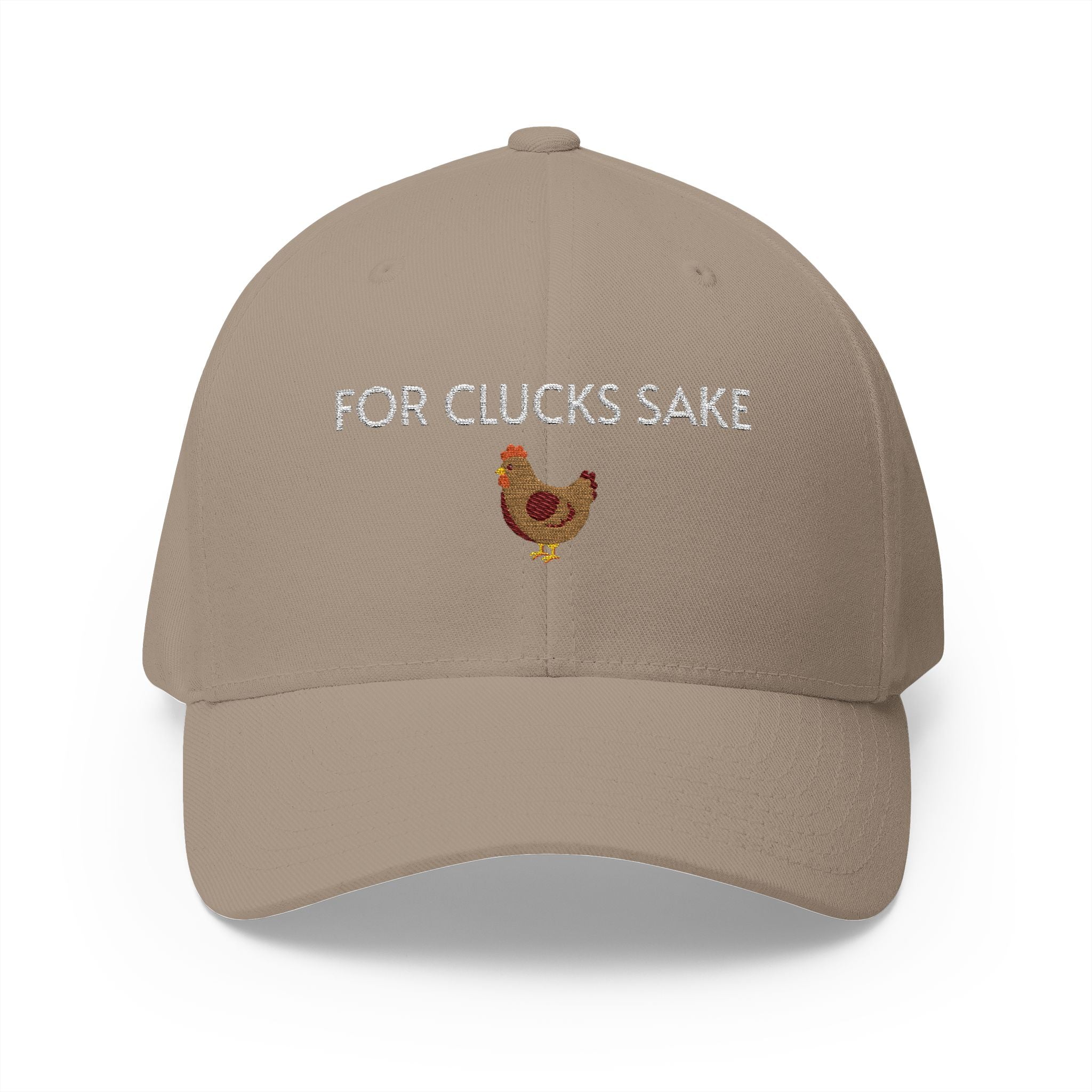 For Clucks Sake Cap | Embroidered structured hat