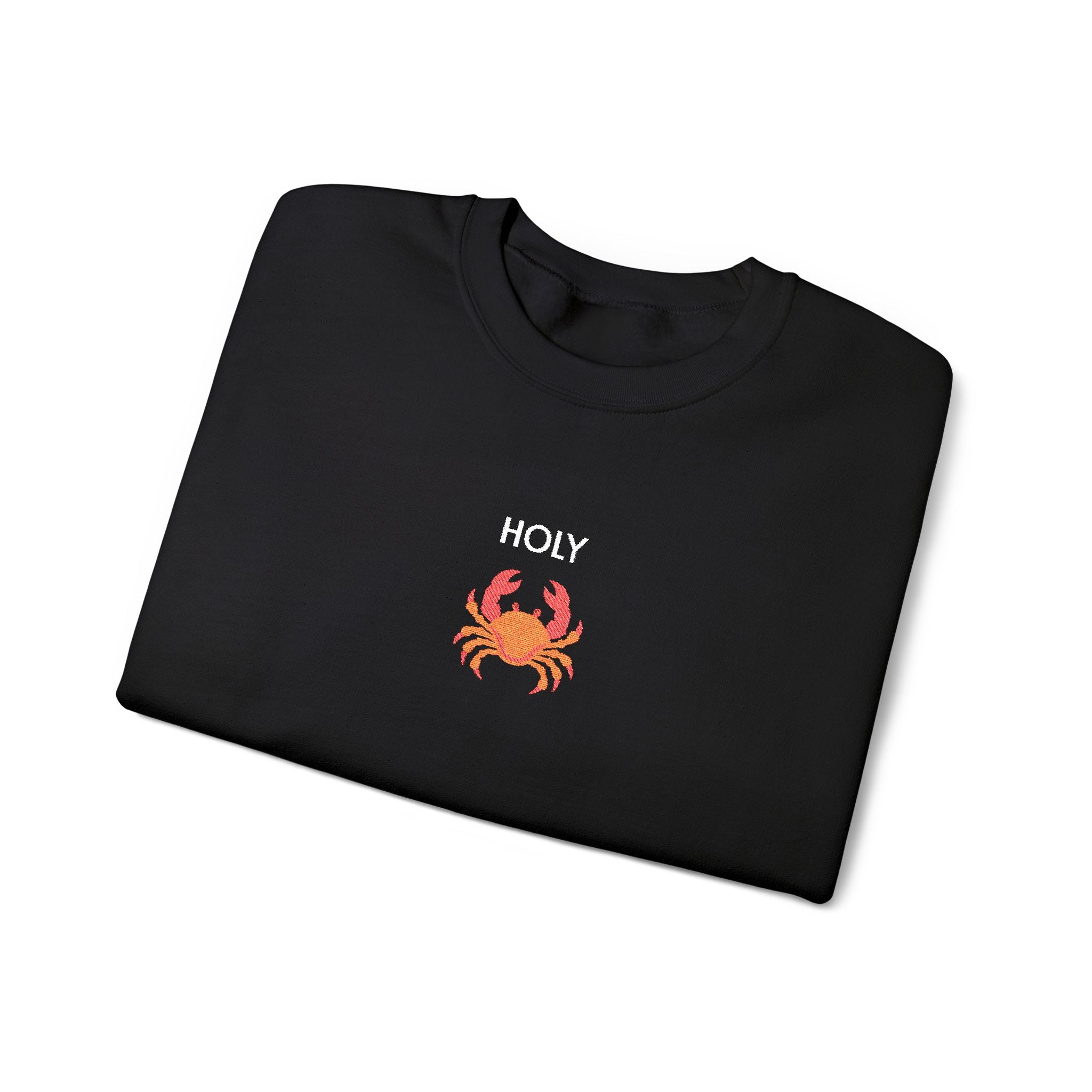 Holy Crab Crewneck Sweatshirt- Unisex