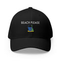 Beach Please Cap | Embroidered structured hat