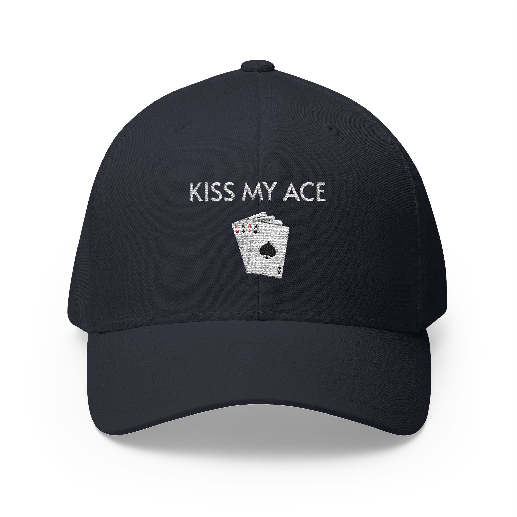 Kiss My Ace Cap | Embroidered structured hat