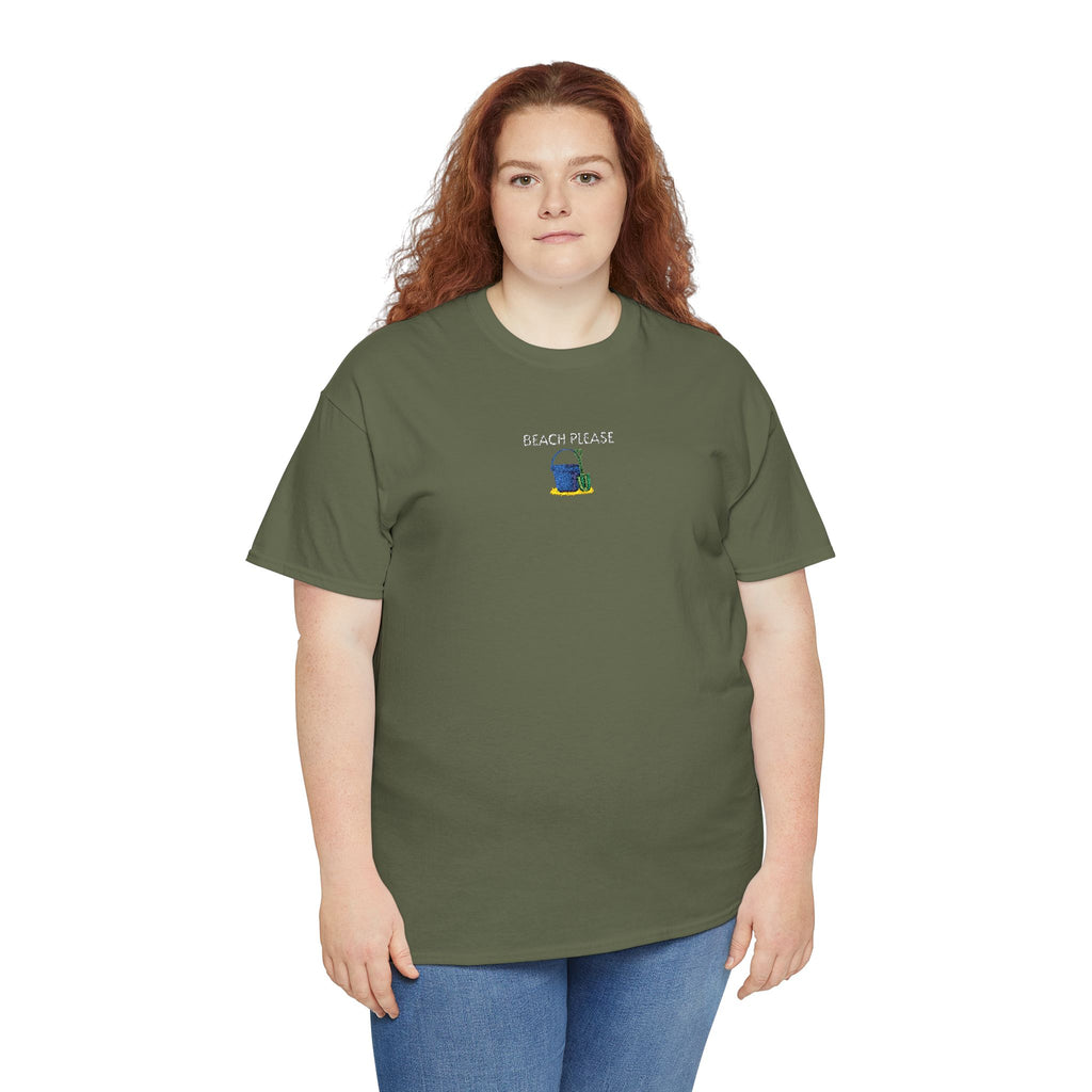 Beach Please T-Shirt | Unisex Tee