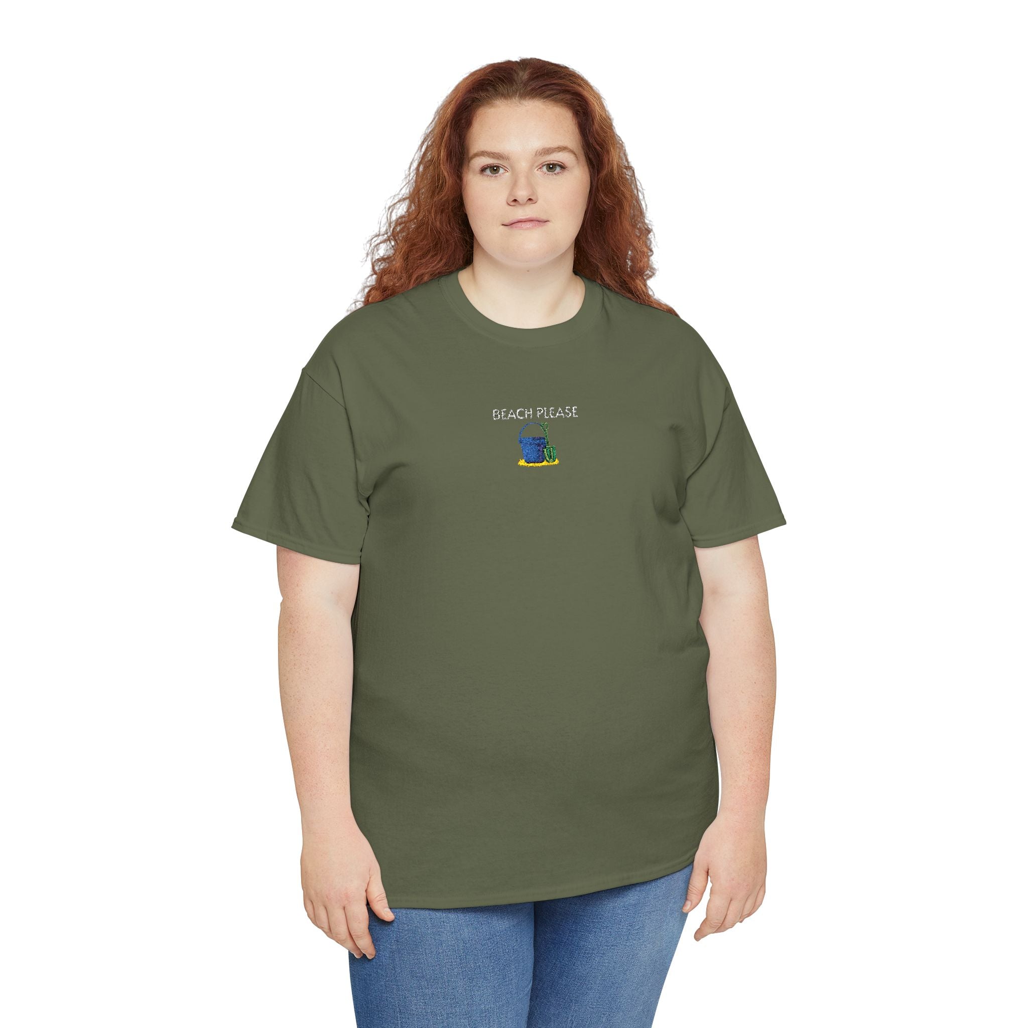 Beach Please T-Shirt | Unisex Tee